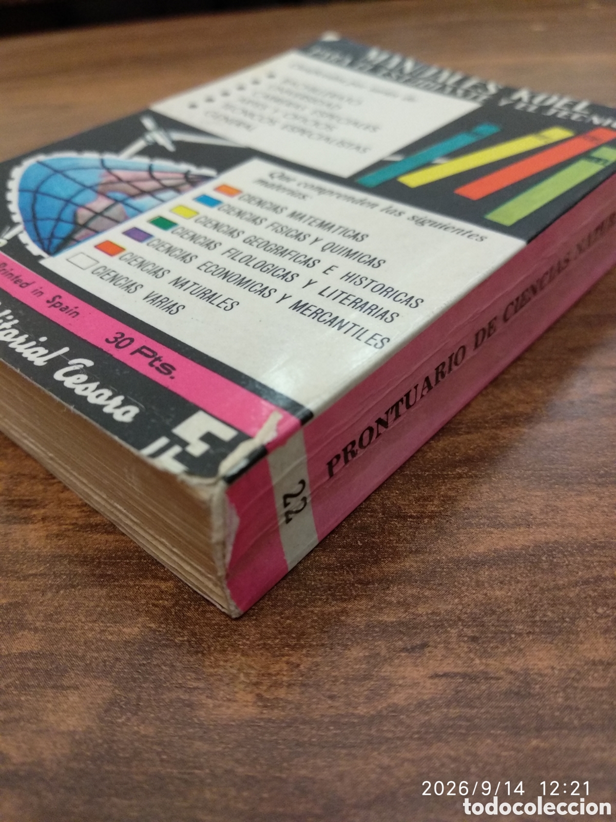 Libros de segunda mano: Prontuario de ciencias naturales 22 - Foto 9