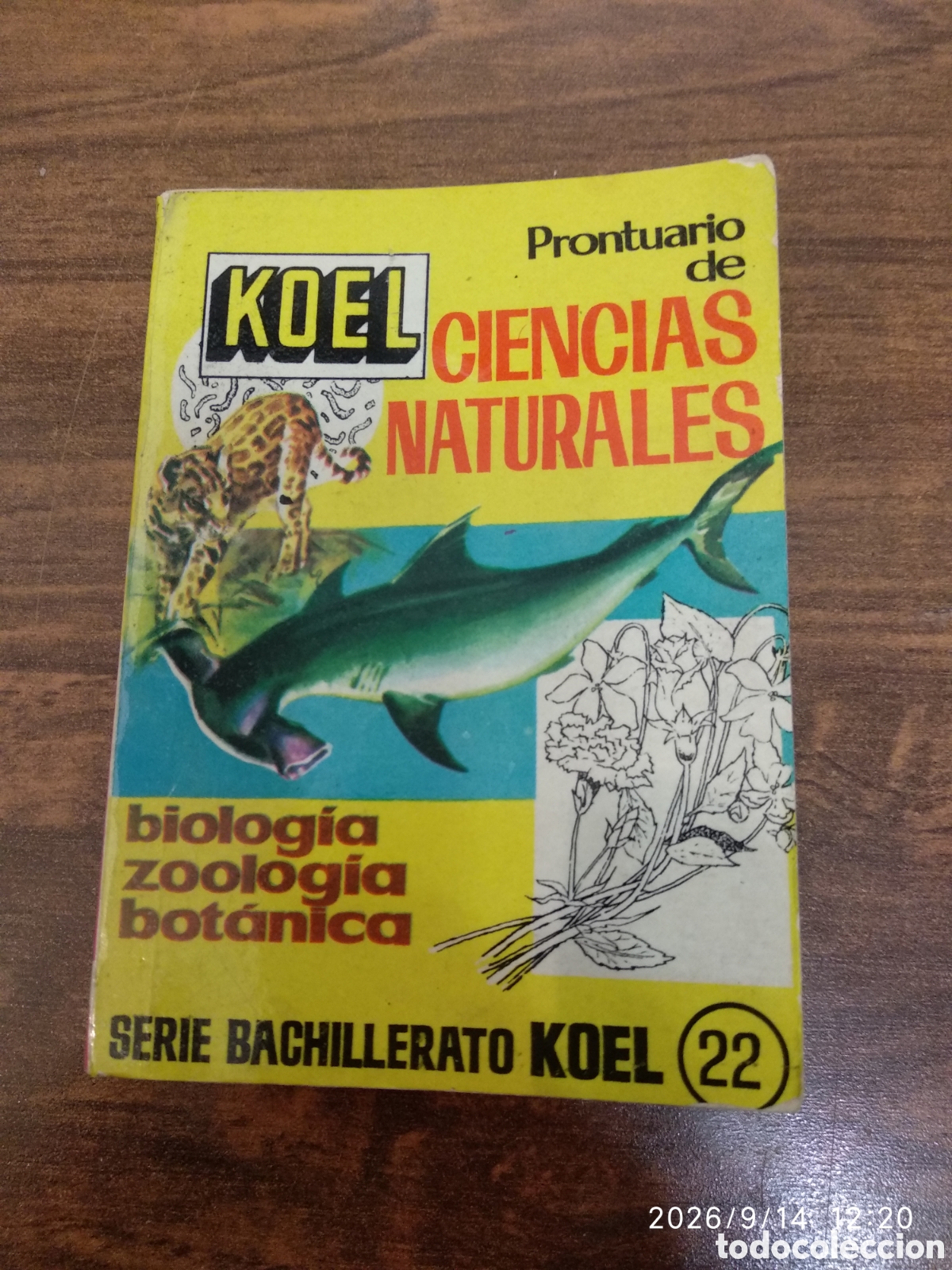 Libros de segunda mano: Prontuario de ciencias naturales 22