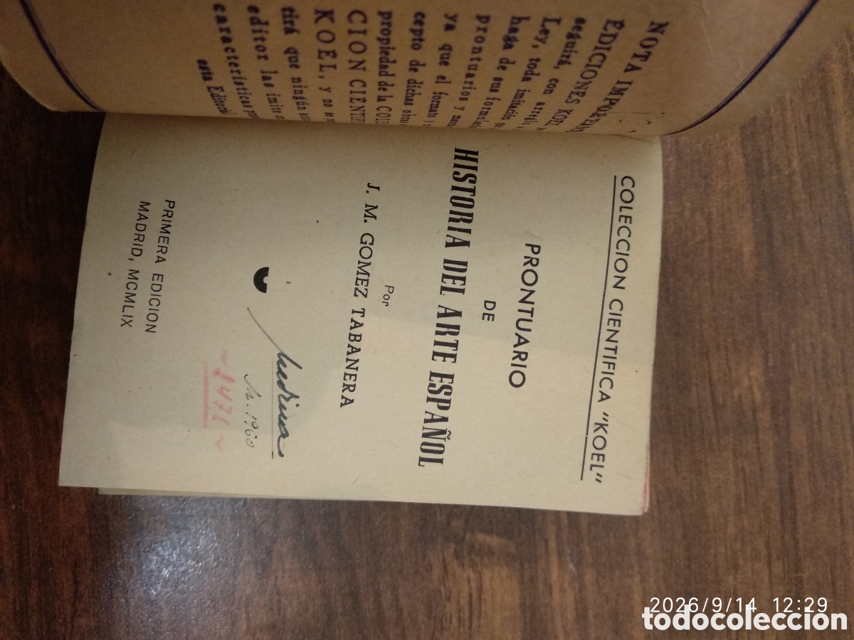 Libros de segunda mano: Prontuario de historia del arte Espa&ntilde;ol - Foto 14