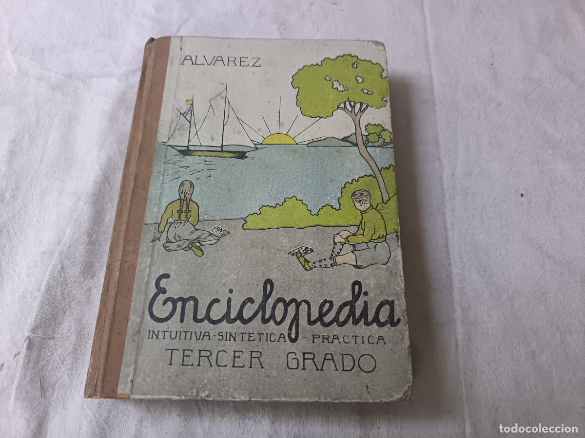 Second hand books: Antiguo Libro de escuela o similar, Enciclopedia Intuitiva Sint&eacute;tica, Mi&ntilde;&oacute;n