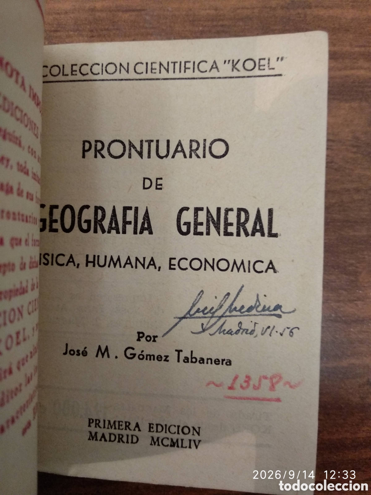 Libros de segunda mano: Prontuario de geograf&iacute;a general 30 - Foto 13