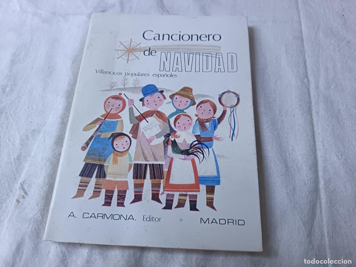 Second hand books: Antiguo Libro de escuela o similar, Cancionero de Navidad, A. Carmona