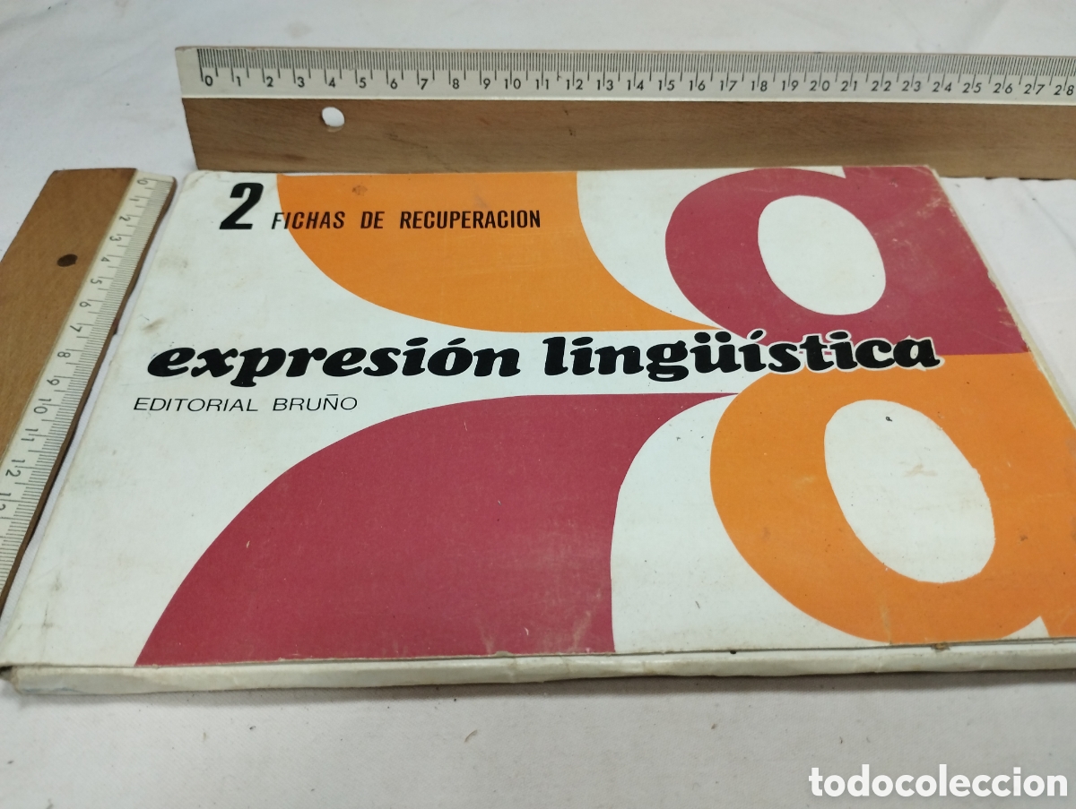 Libros de segunda mano: Expresi&oacute;n ling&uuml;&iacute;stica. Fichas de recuperaci&oacute;n 2. Editorial Bru&ntilde;o, 1971