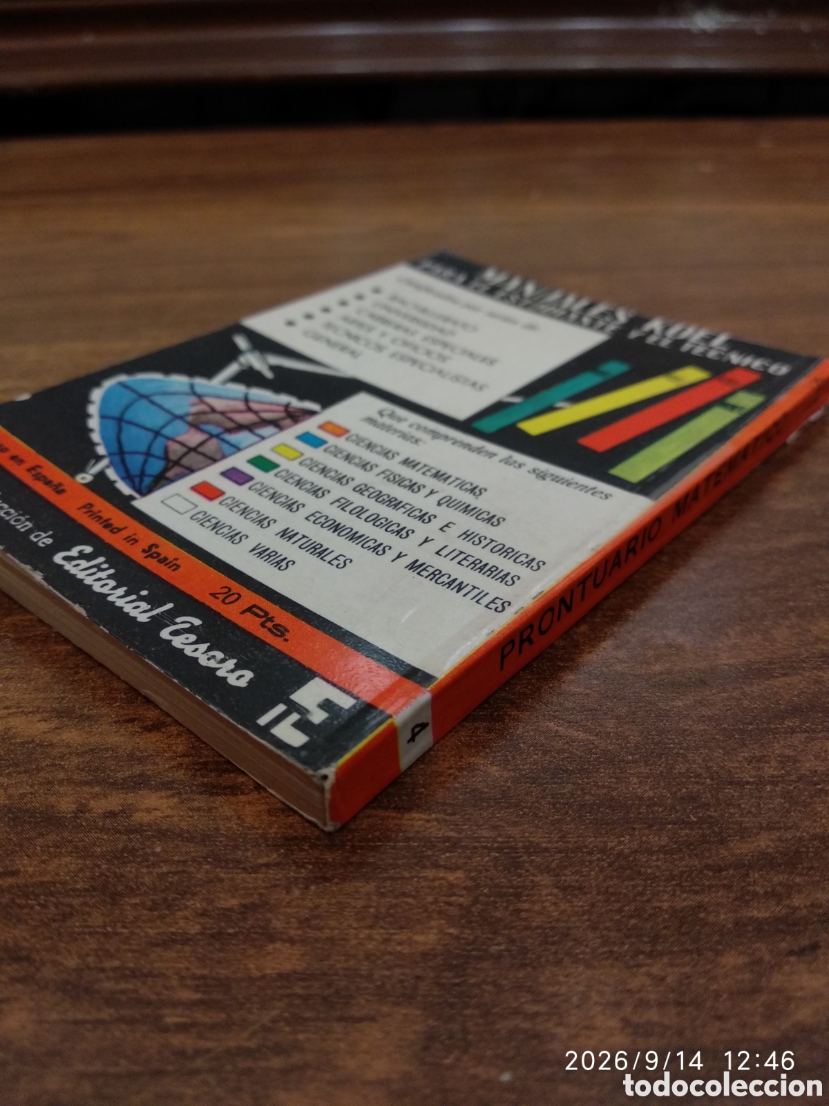 Libros de segunda mano: Koel prontuario Matem&aacute;tico 4 - Foto 9