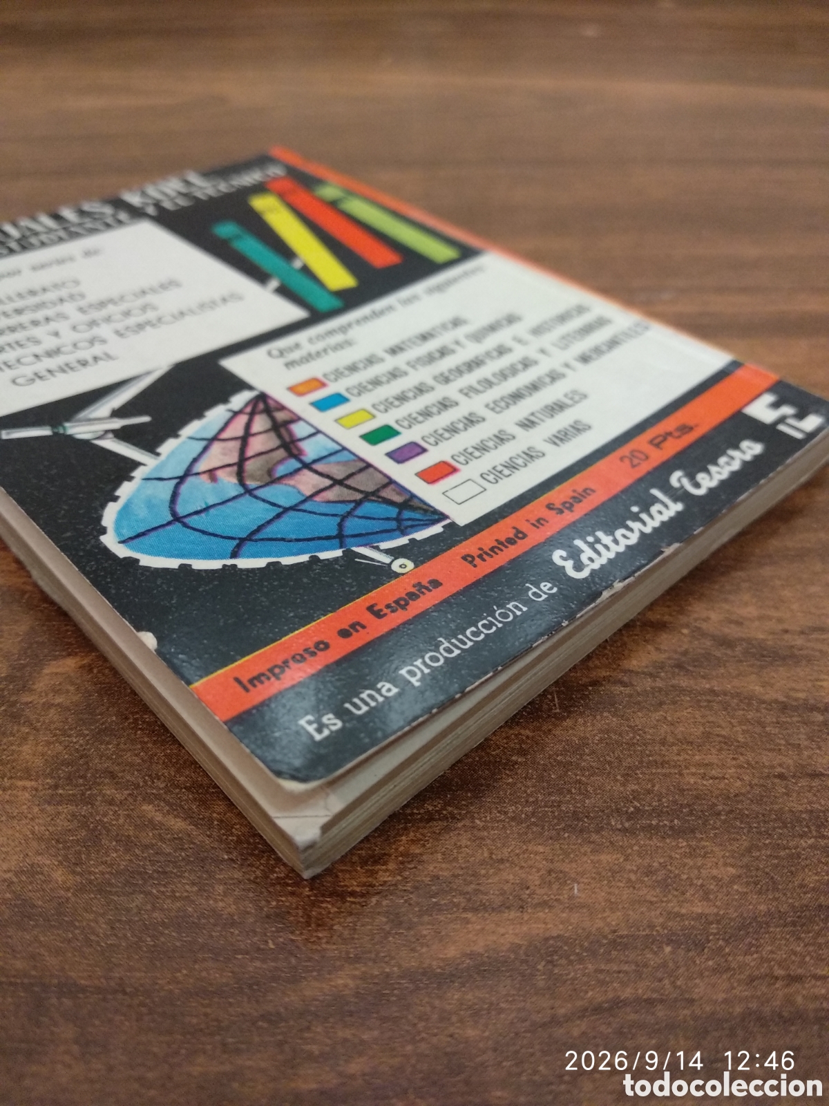 Libros de segunda mano: Koel prontuario Matem&aacute;tico 4 - Foto 12