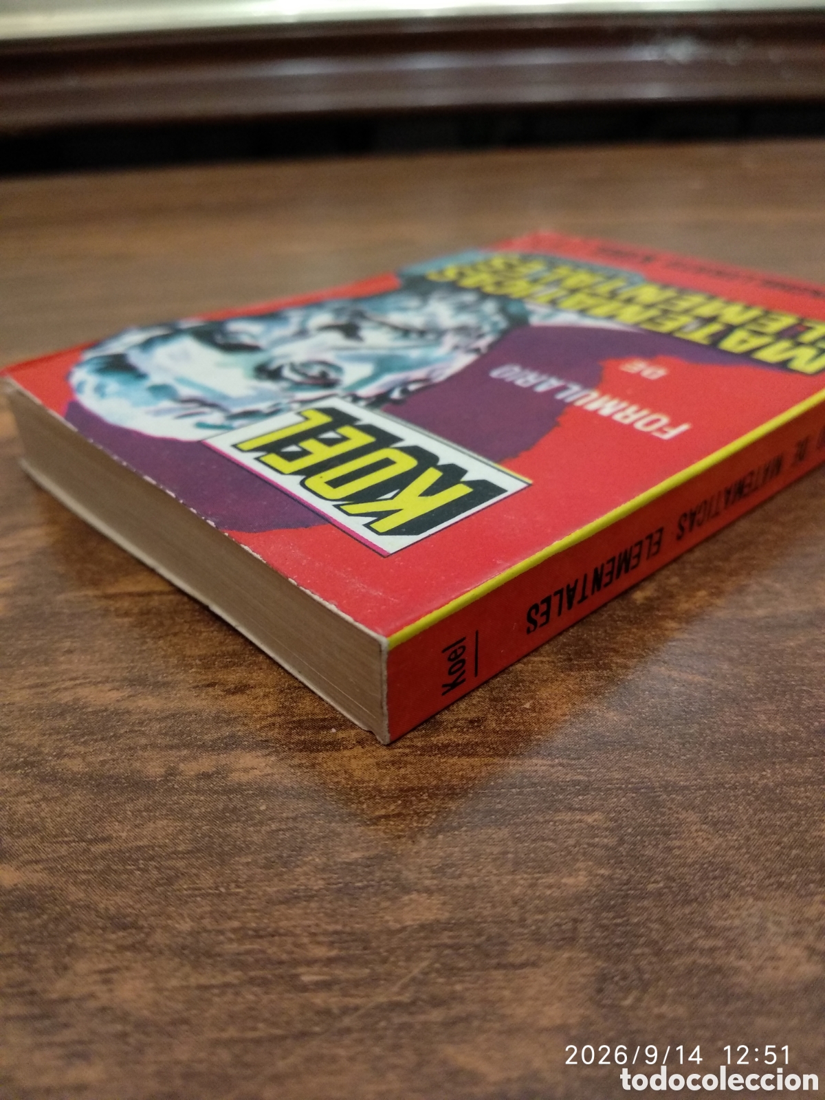 Libros de segunda mano: Koel formulario de matem&aacute;ticas elementales - Foto 5