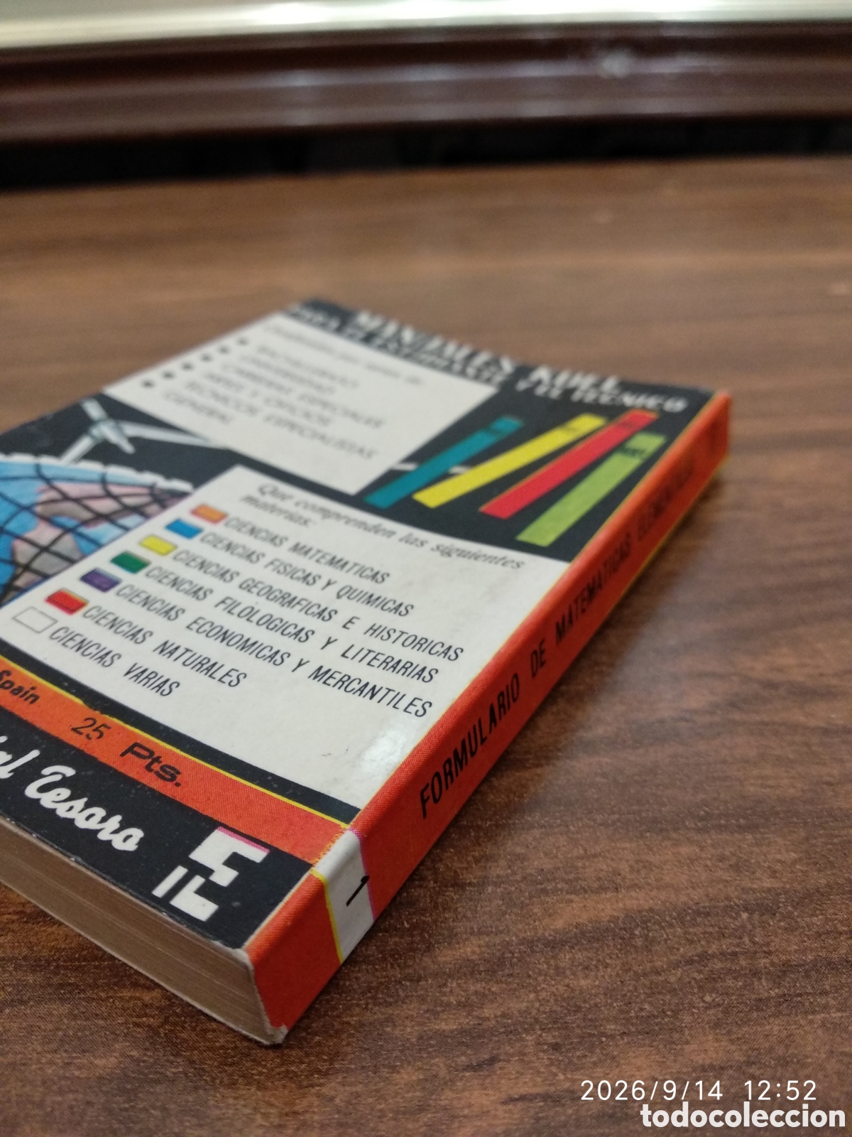 Libros de segunda mano: Koel formulario de matem&aacute;ticas elementales - Foto 9