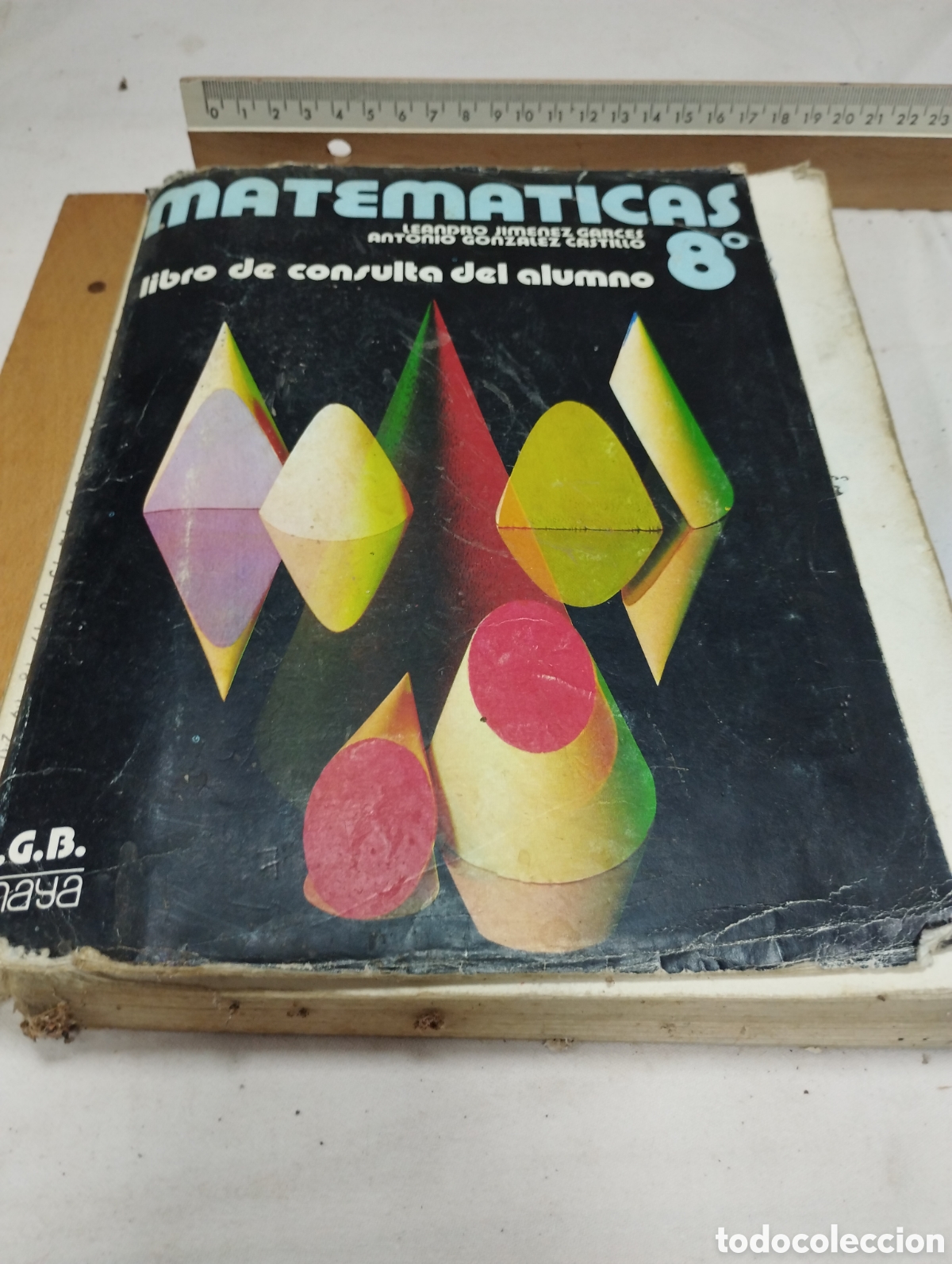 Libros de segunda mano: Matem&aacute;ticas 8&deg; EGB. Libroxde consulta del alumno. Editorial Anaya