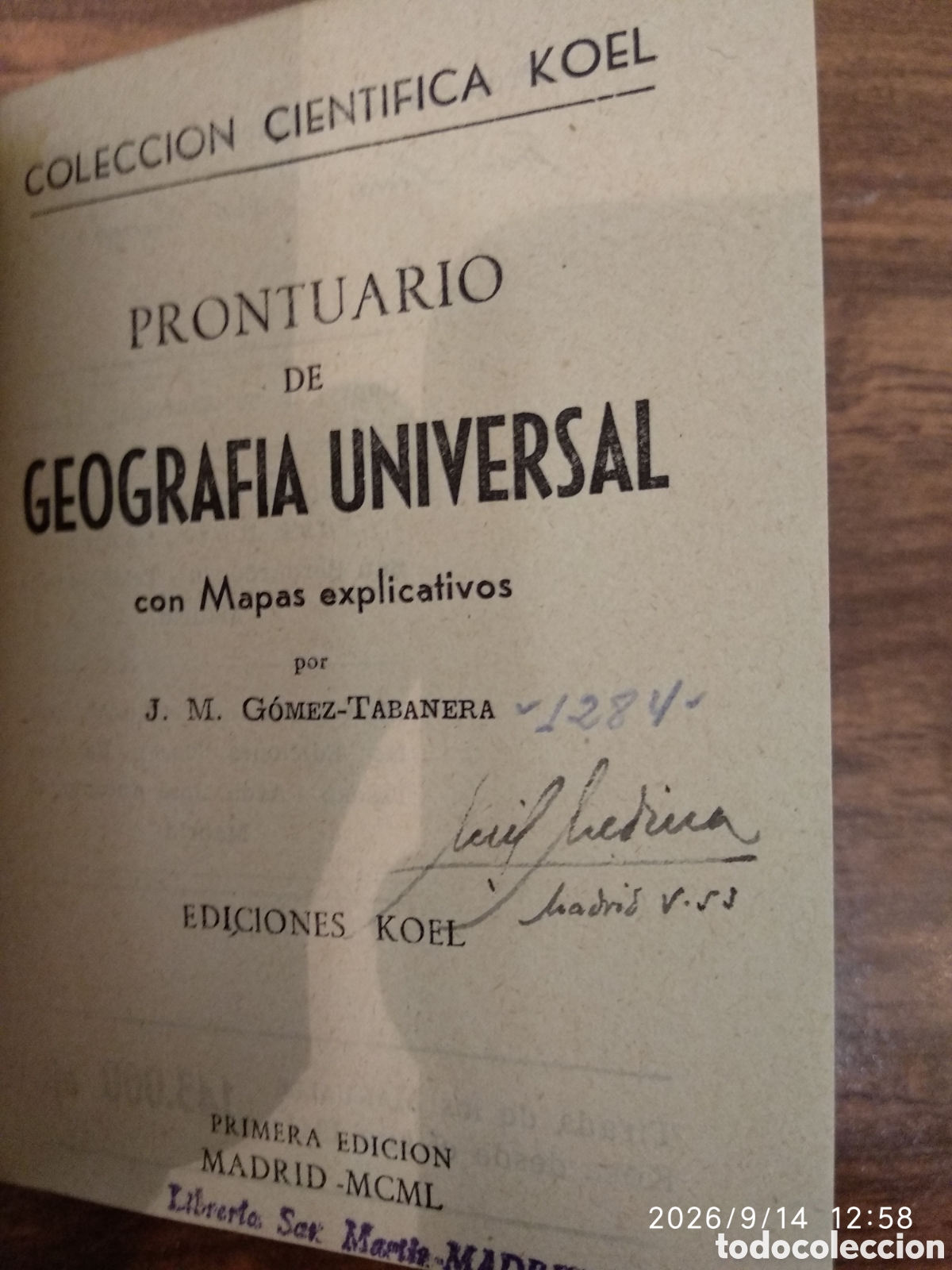 Libros de segunda mano: Koel prontuario de geograf&iacute;a Universal 18 - Foto 13