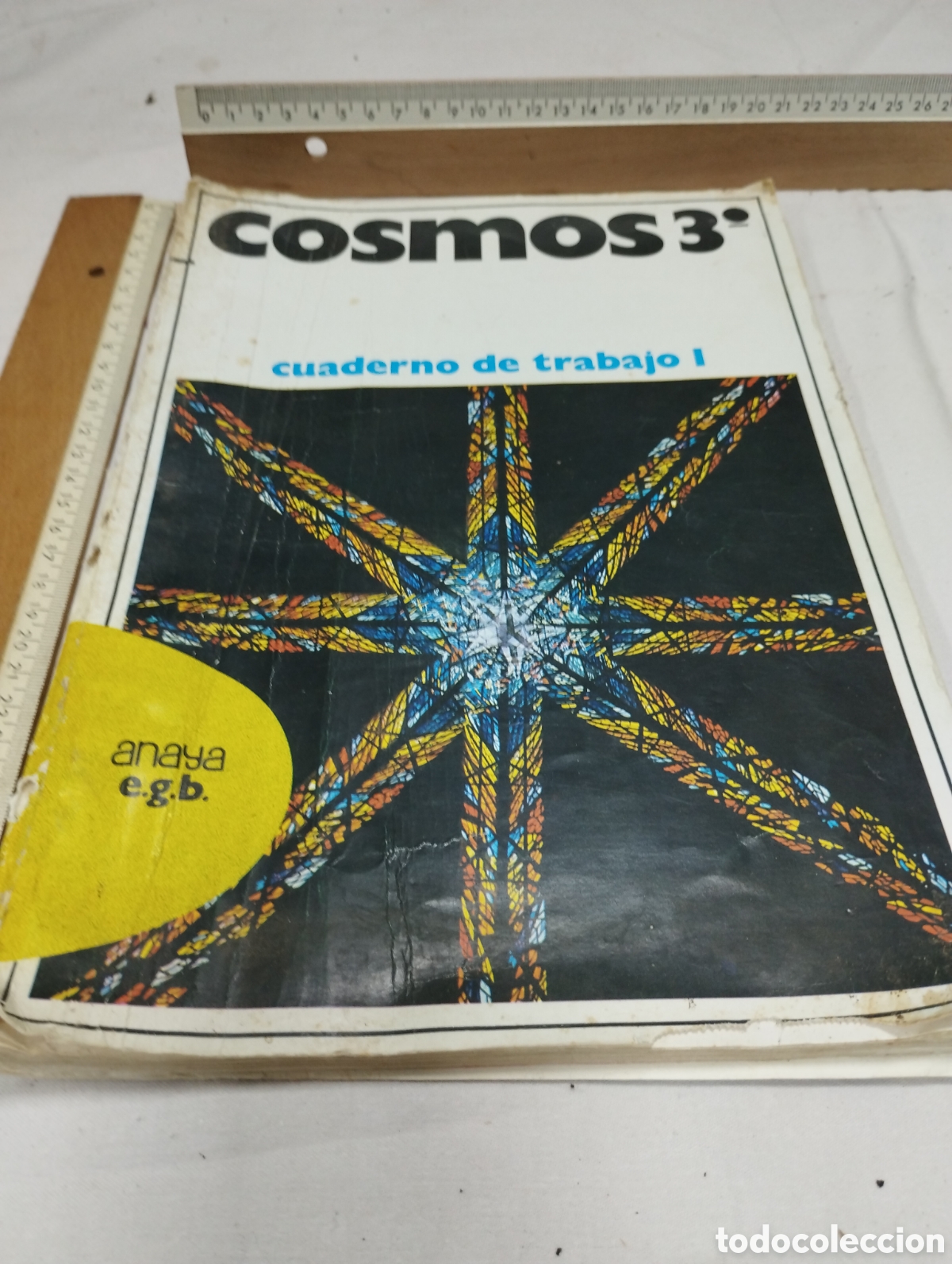 Libros de segunda mano: Cosmos 3. Cuaderno de trabajo. EGB Anaya, 1972