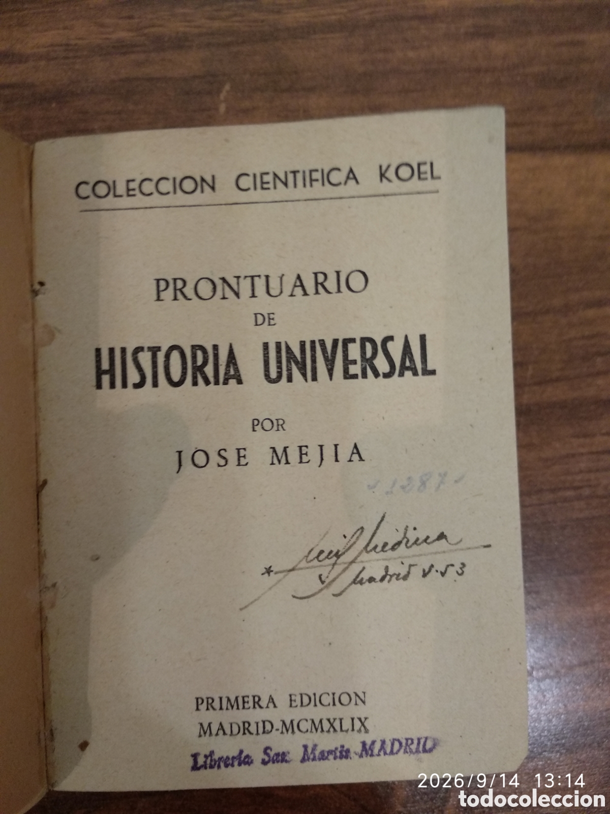 Libros de segunda mano: Koel prontuario de historia universal 15 - Foto 14