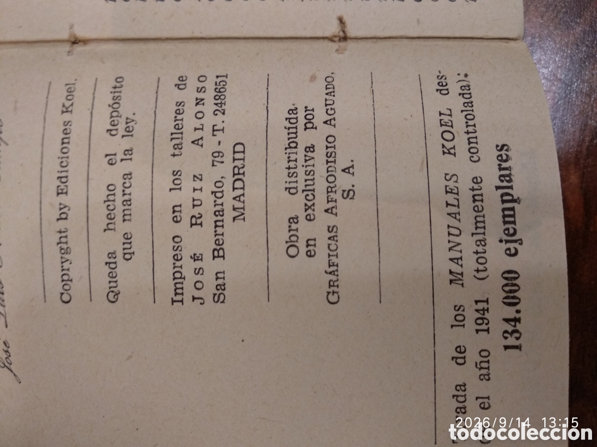 Libros de segunda mano: Koel prontuario de historia universal 15 - Foto 15