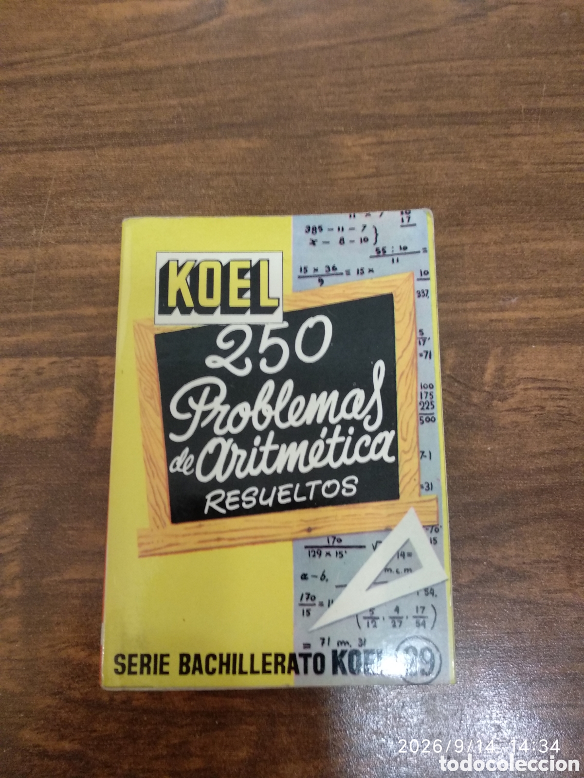 Libros de segunda mano: Koel 250 problemas de aritm&eacute;tica resueltos 29