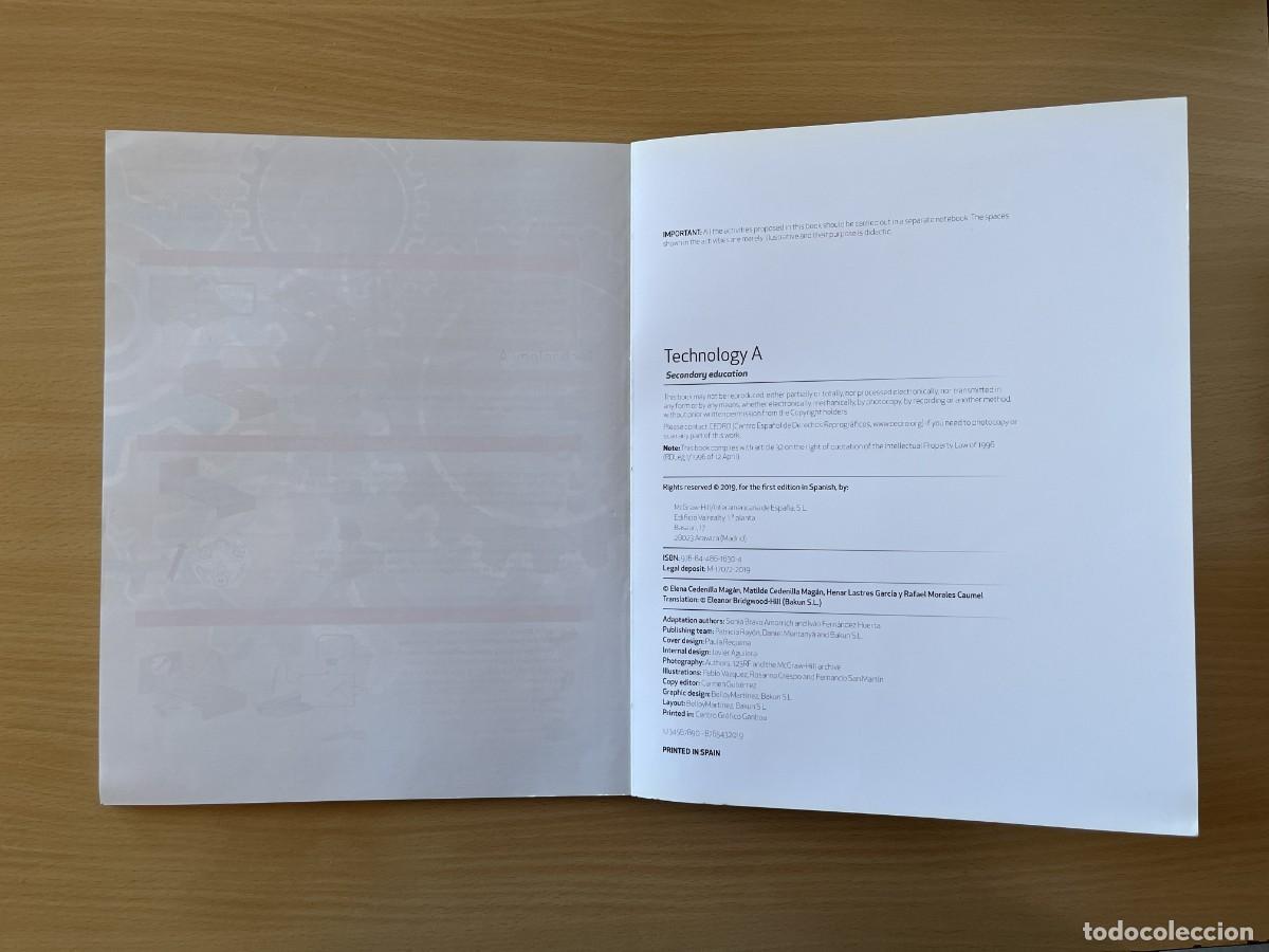 Libros de segunda mano: Libro Technology A 3 ESO McGraw Hill - Foto 8