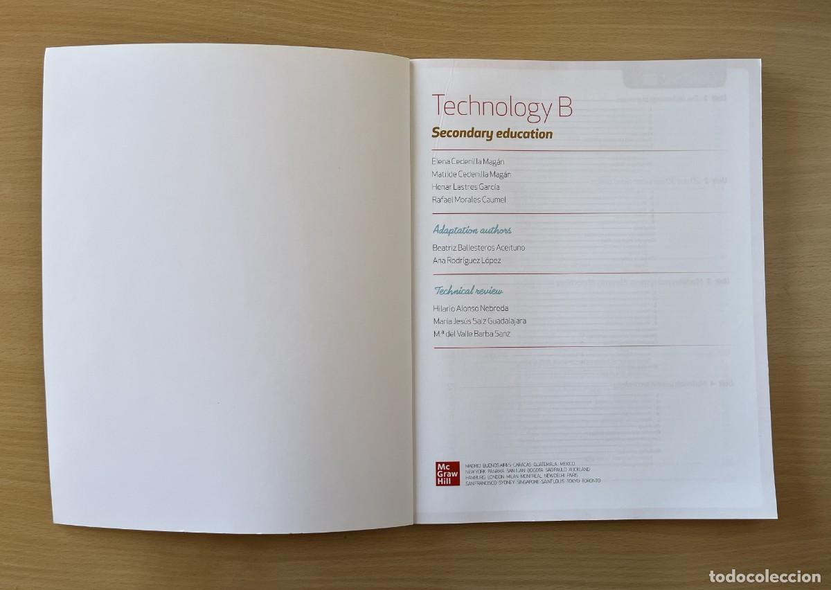 Libros de segunda mano: Libro Technology B 3 ESO McGraw Hill - Foto 3