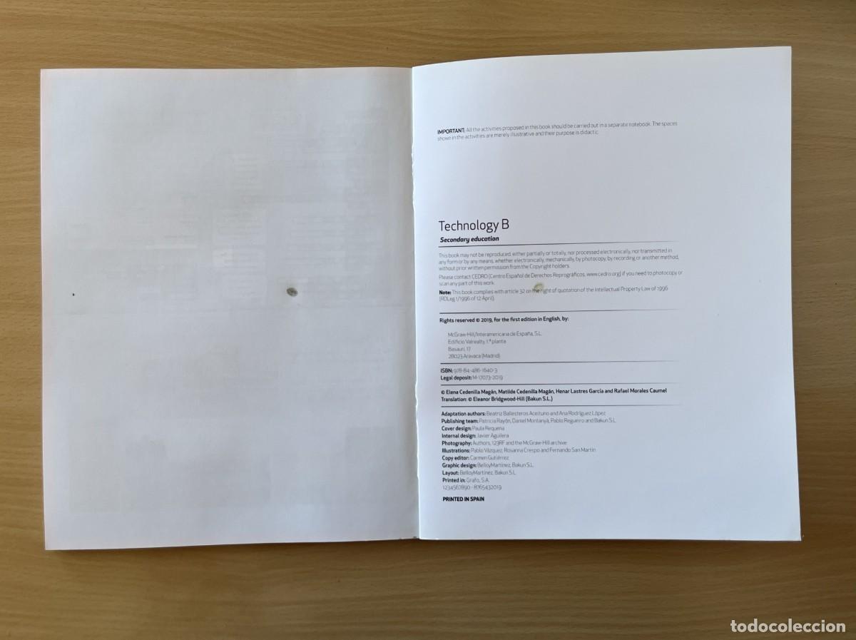 Libros de segunda mano: Libro Technology B 3 ESO McGraw Hill - Foto 8