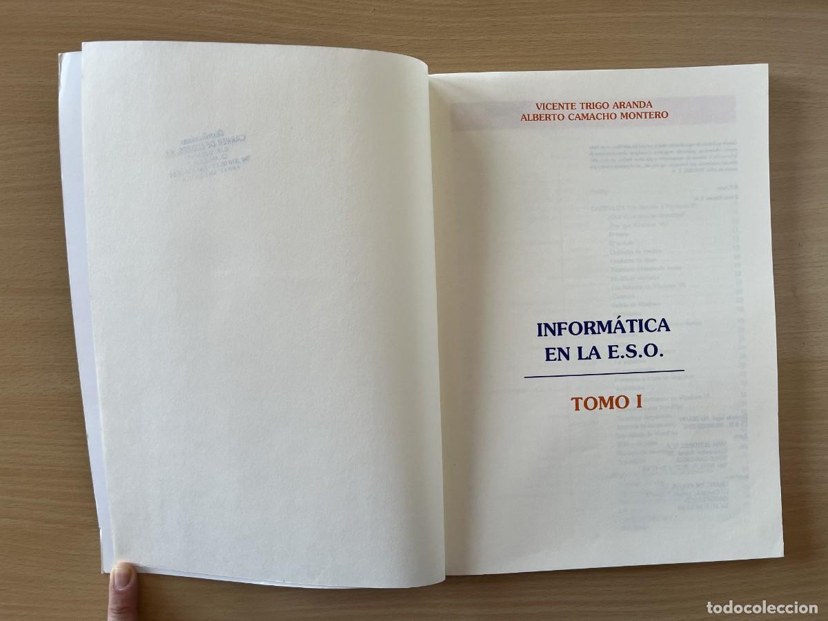 Libros de segunda mano: Libro Inform&aacute;tica ESO Windows 95 1996 - Foto 2