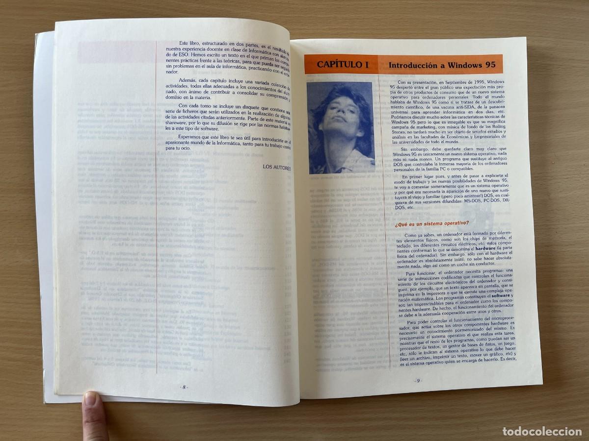Libros de segunda mano: Libro Inform&aacute;tica ESO Windows 95 1996 - Foto 5