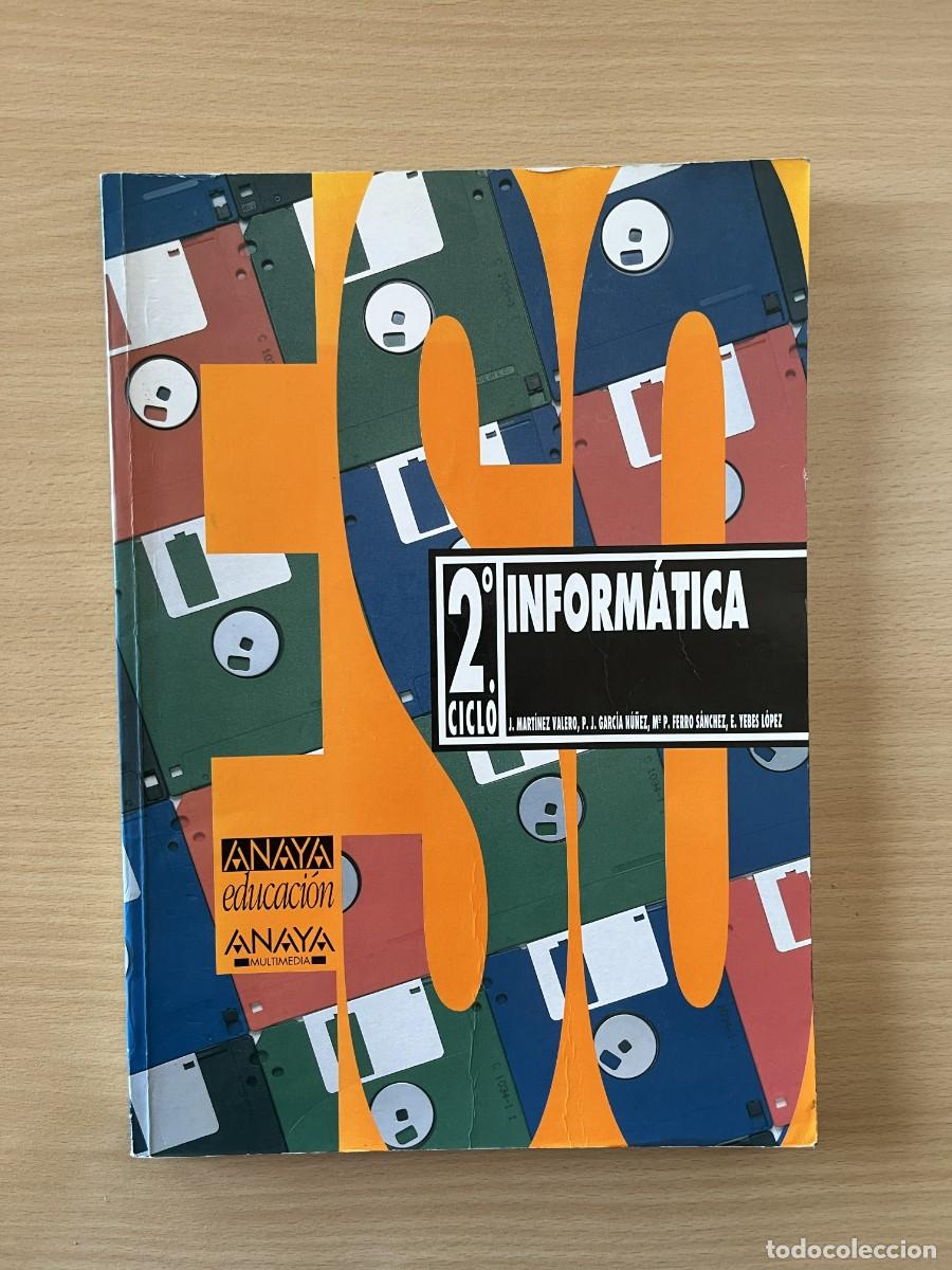Libros de segunda mano: Libro Inform&aacute;tica ESO Anaya 1996 Retro