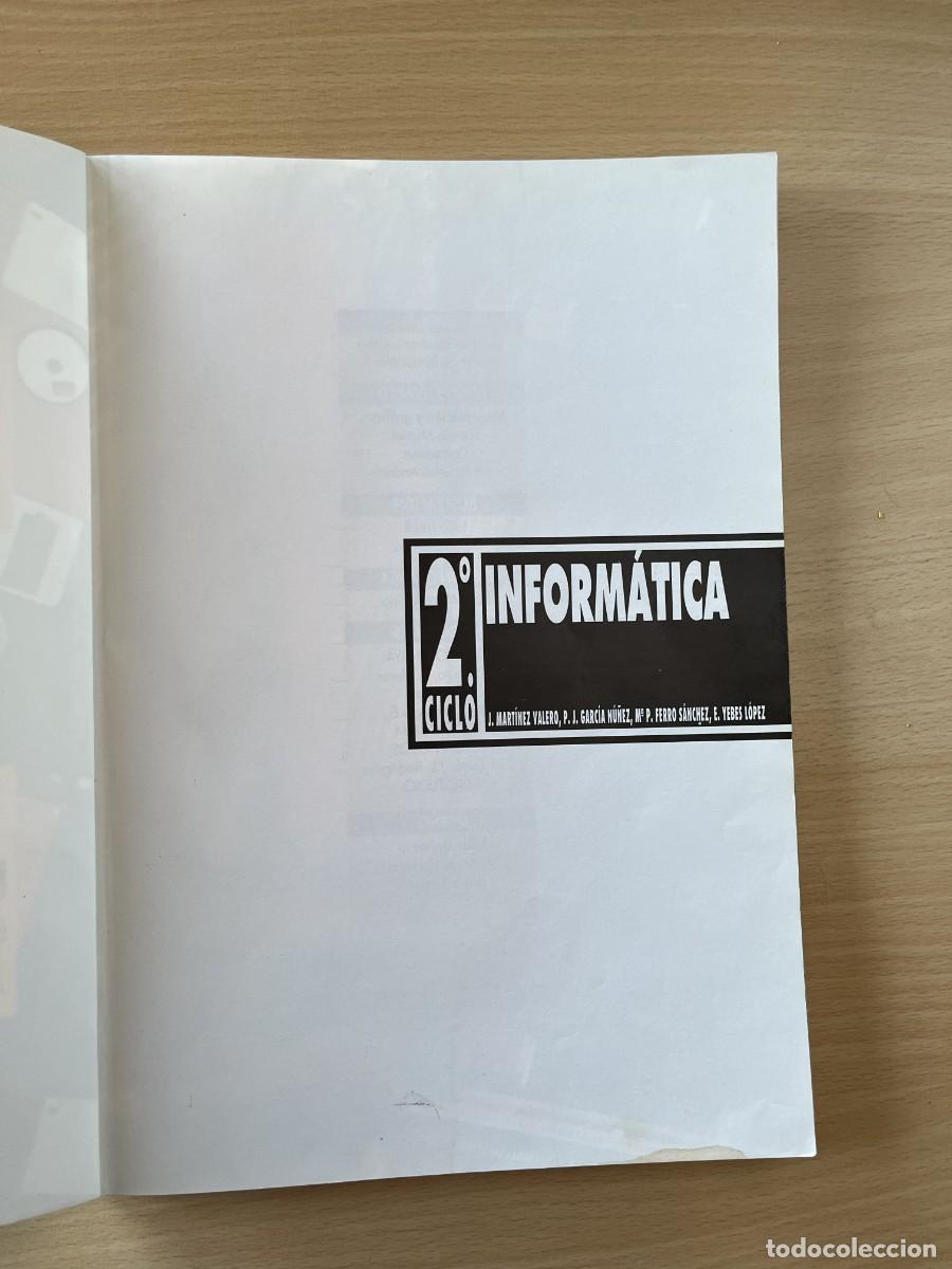 Libros de segunda mano: Libro Inform&aacute;tica ESO Anaya 1996 Retro - Foto 2