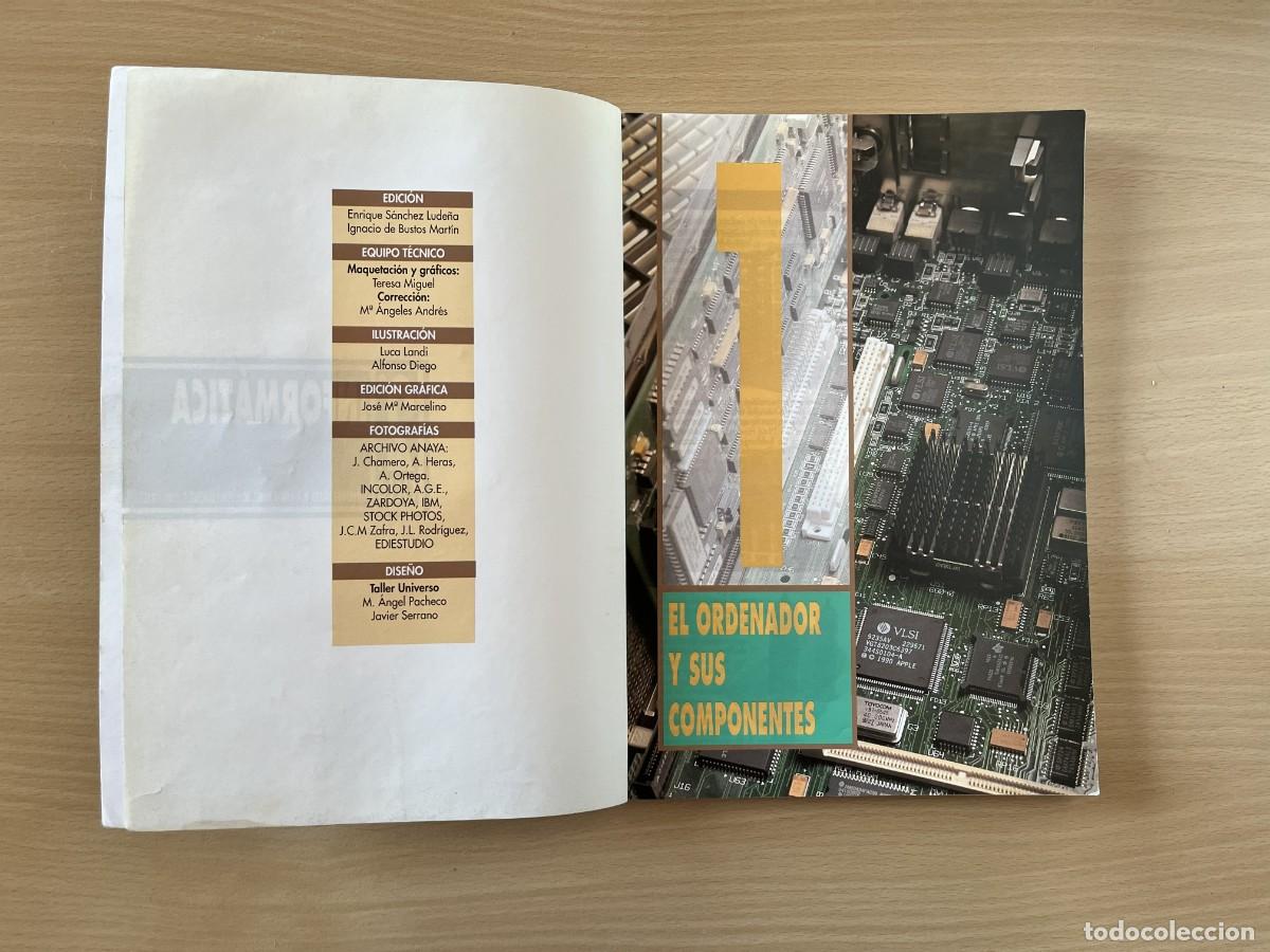 Libros de segunda mano: Libro Inform&aacute;tica ESO Anaya 1996 Retro - Foto 3