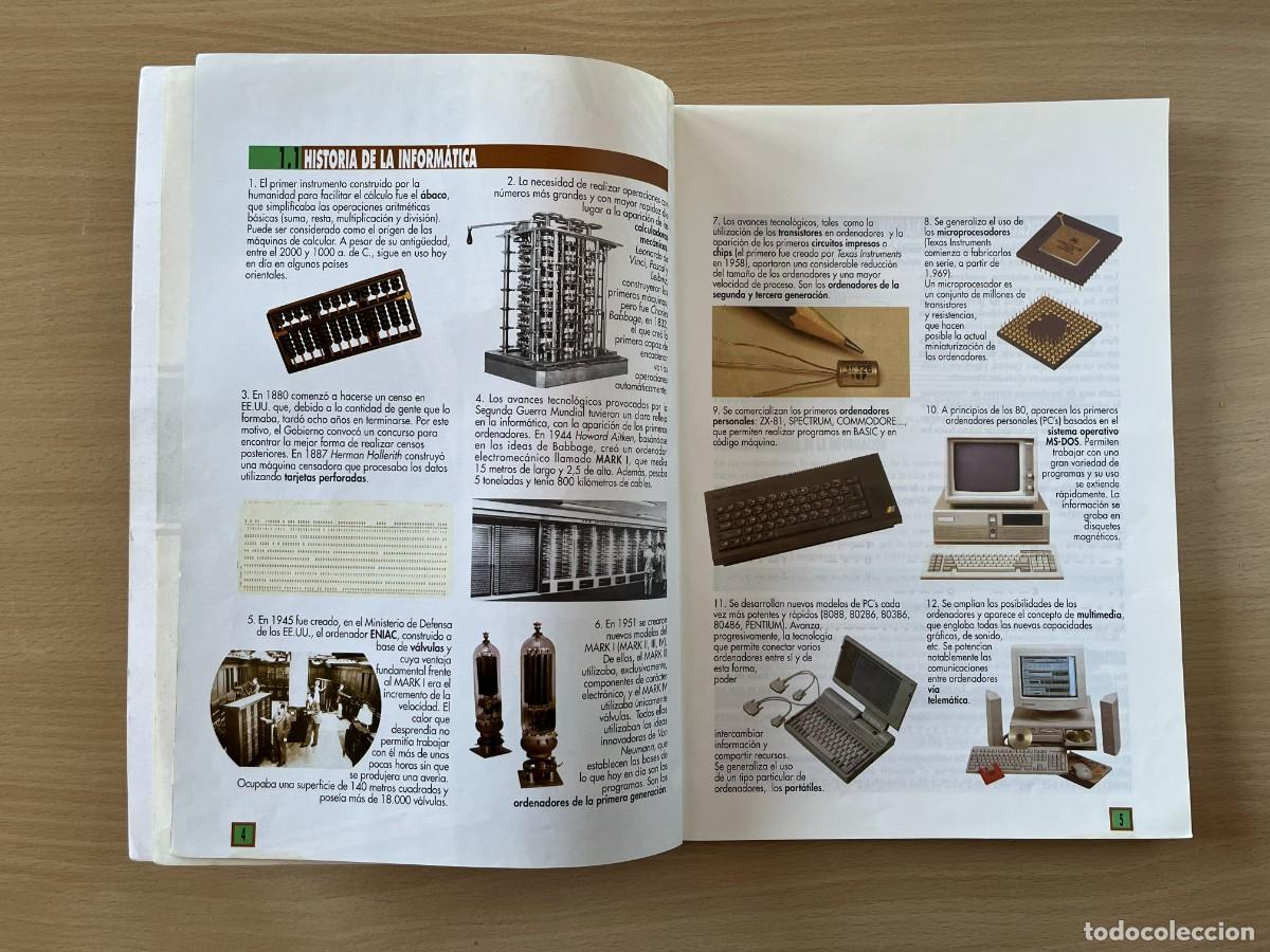 Libros de segunda mano: Libro Inform&aacute;tica ESO Anaya 1996 Retro - Foto 4
