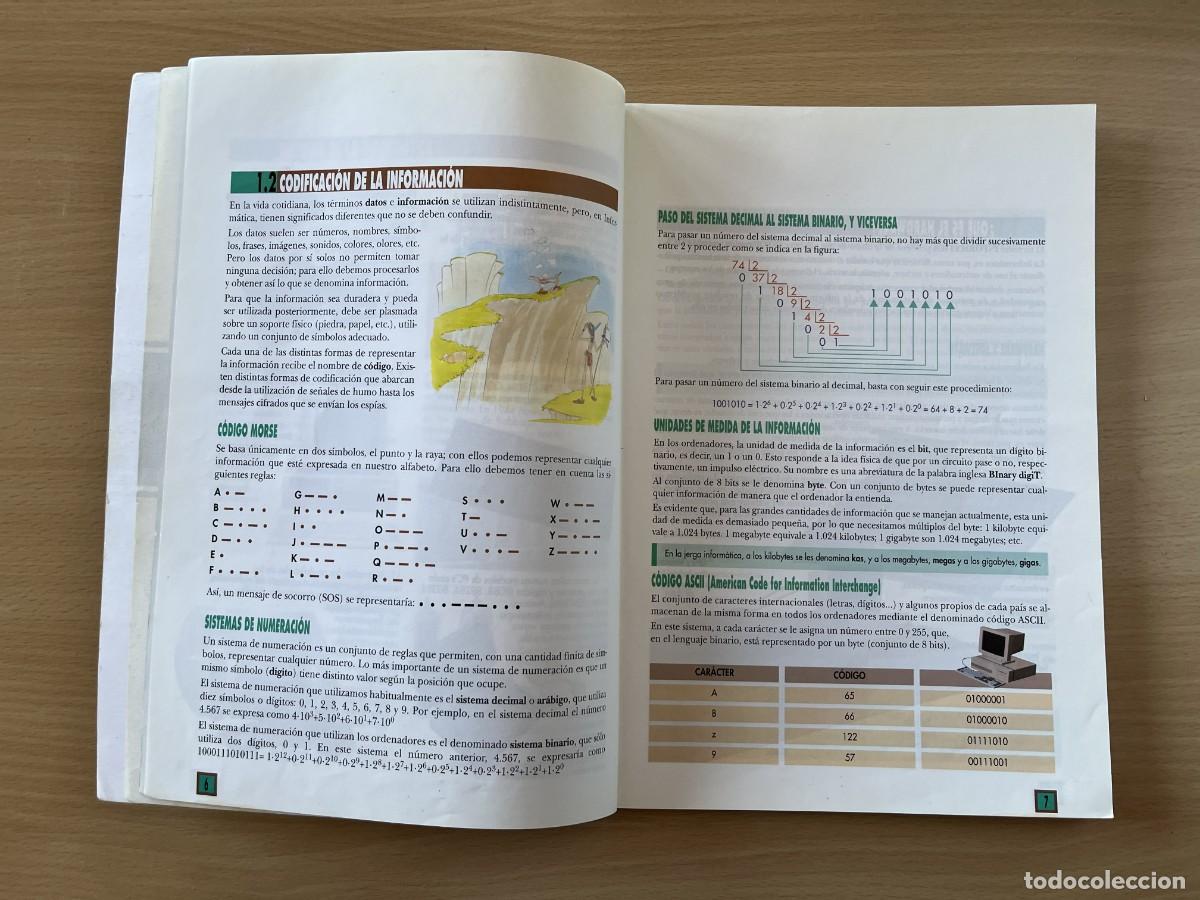 Libros de segunda mano: Libro Inform&aacute;tica ESO Anaya 1996 Retro - Foto 5