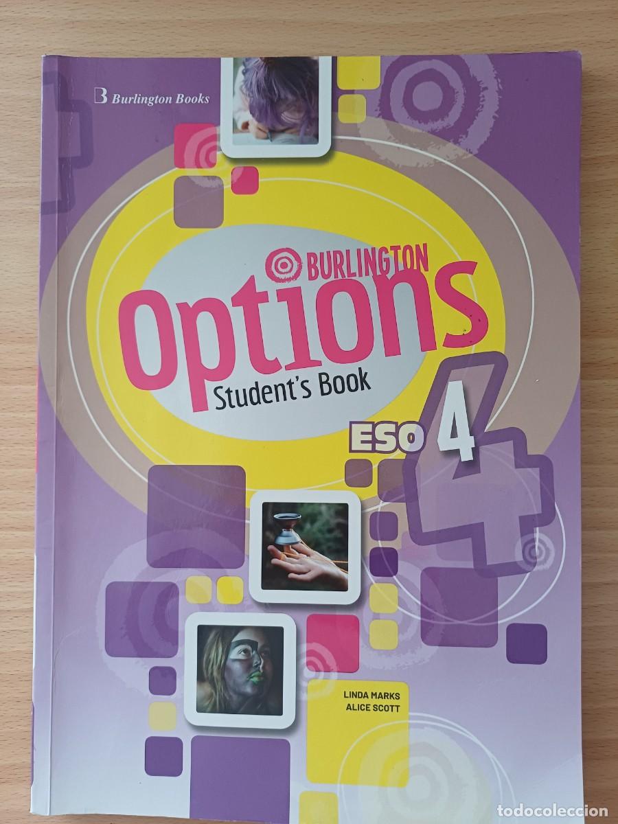 Libros de segunda mano: Libro de texto de Ingl&eacute;s 4&ordm; ESO Burlington, 2023