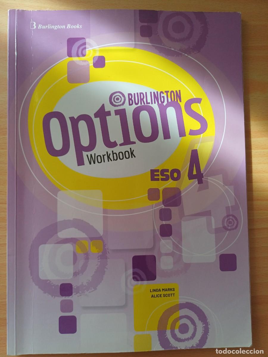 Libros de segunda mano: Libro de texto Workbook - Burlington Options, 4&ordm; ESO