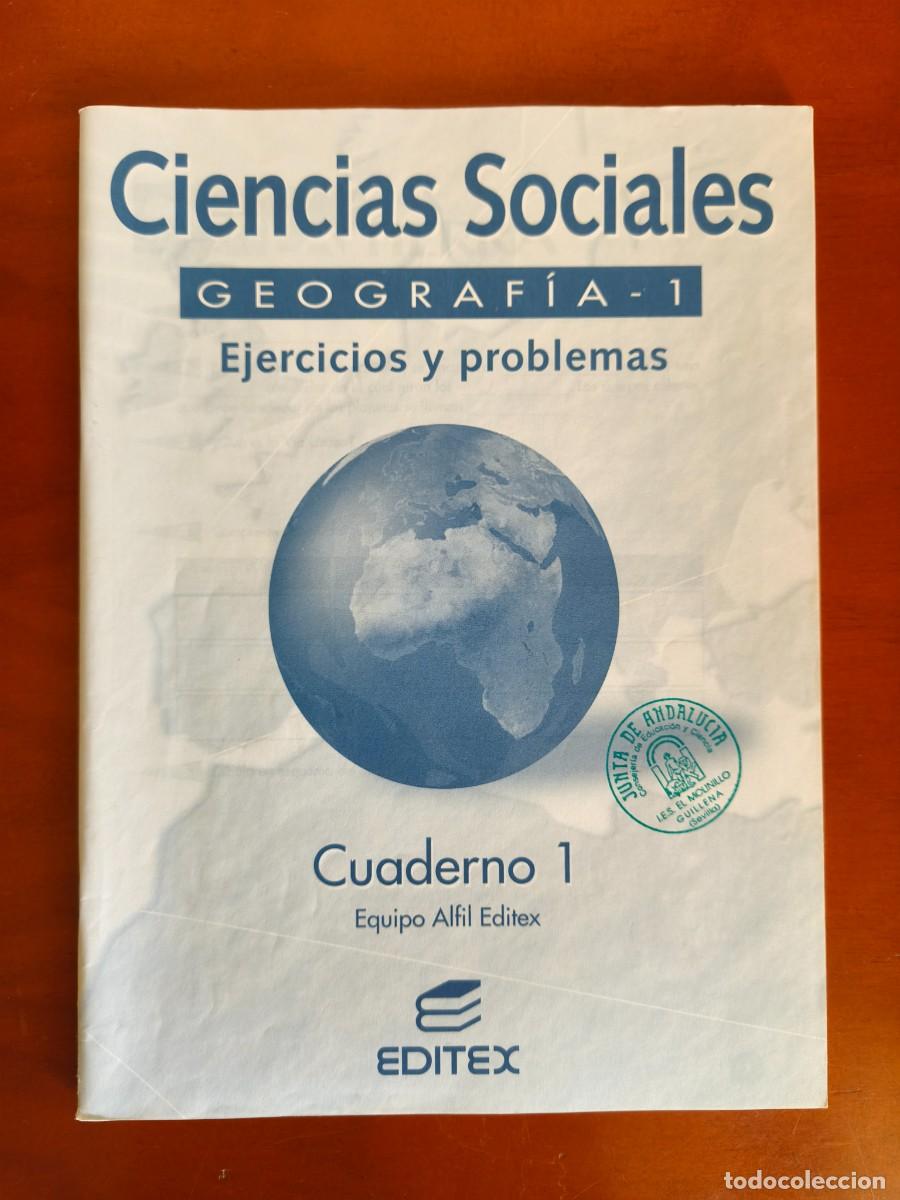Libros de segunda mano: L136 CIENCIAS SOCIALES-GEOGRAFIA 1-EJERCICIOS Y PROBLEMAS-CUADERNO 1
