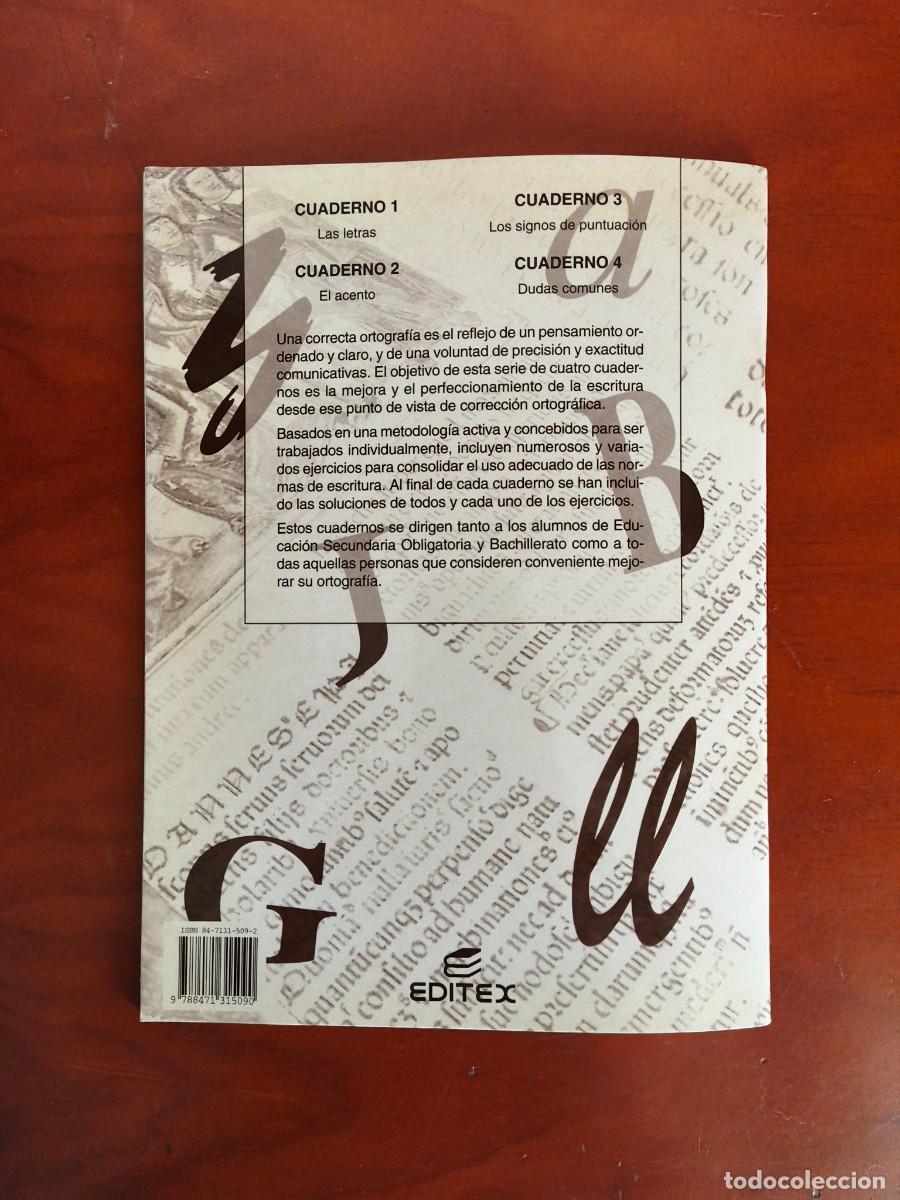 Libros de segunda mano: L146 ORTOGRAFIA 1 LAS LETRAS - Foto 3