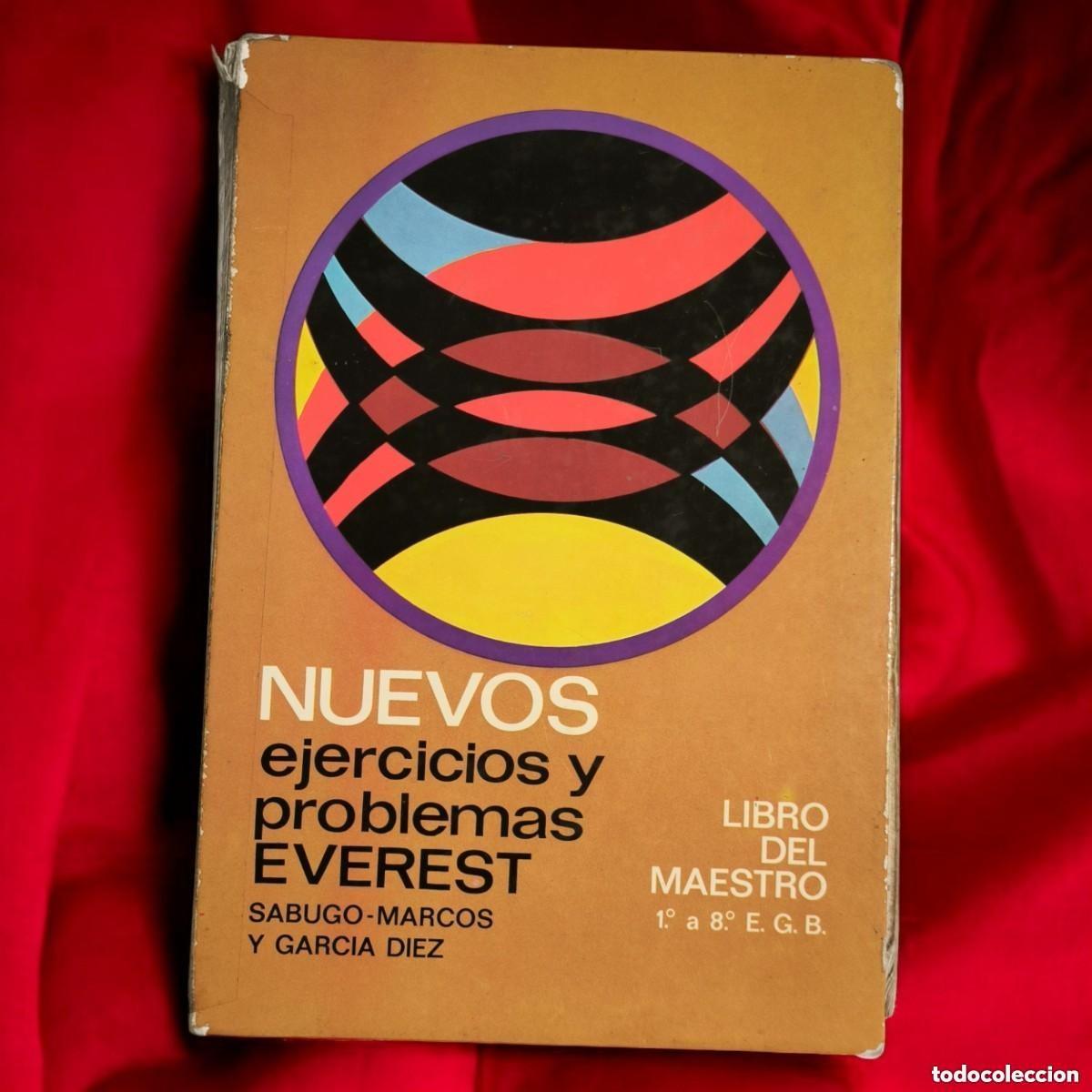 Libros de segunda mano: Libro del Maestro 1.&ordm; a 8.&ordm; de E.G.B. &ndash; Nuevos Ejercicios y Problemas Everest - Foto 1