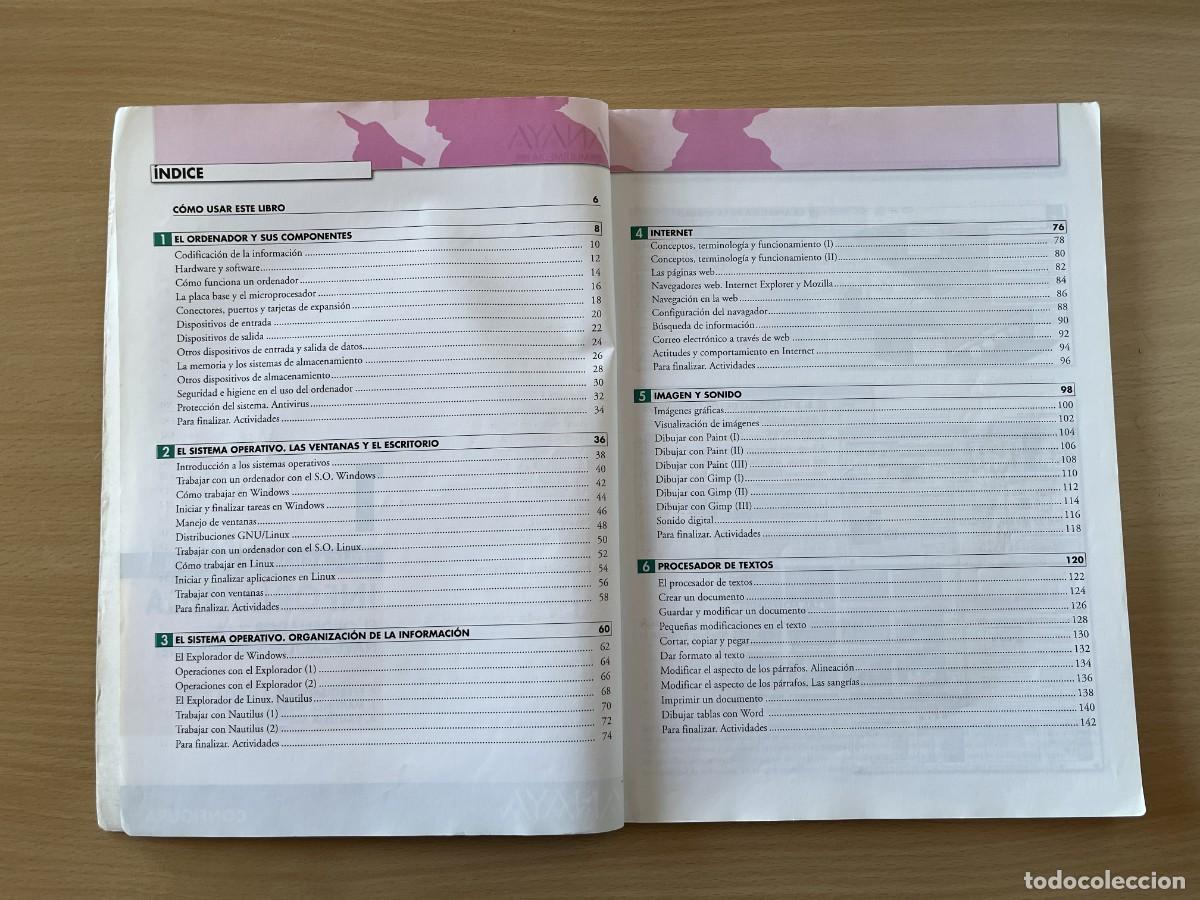 Libros de segunda mano: Libro Inform&aacute;tica 1&ordm; ESO Anaya 2005 CD - Foto 3