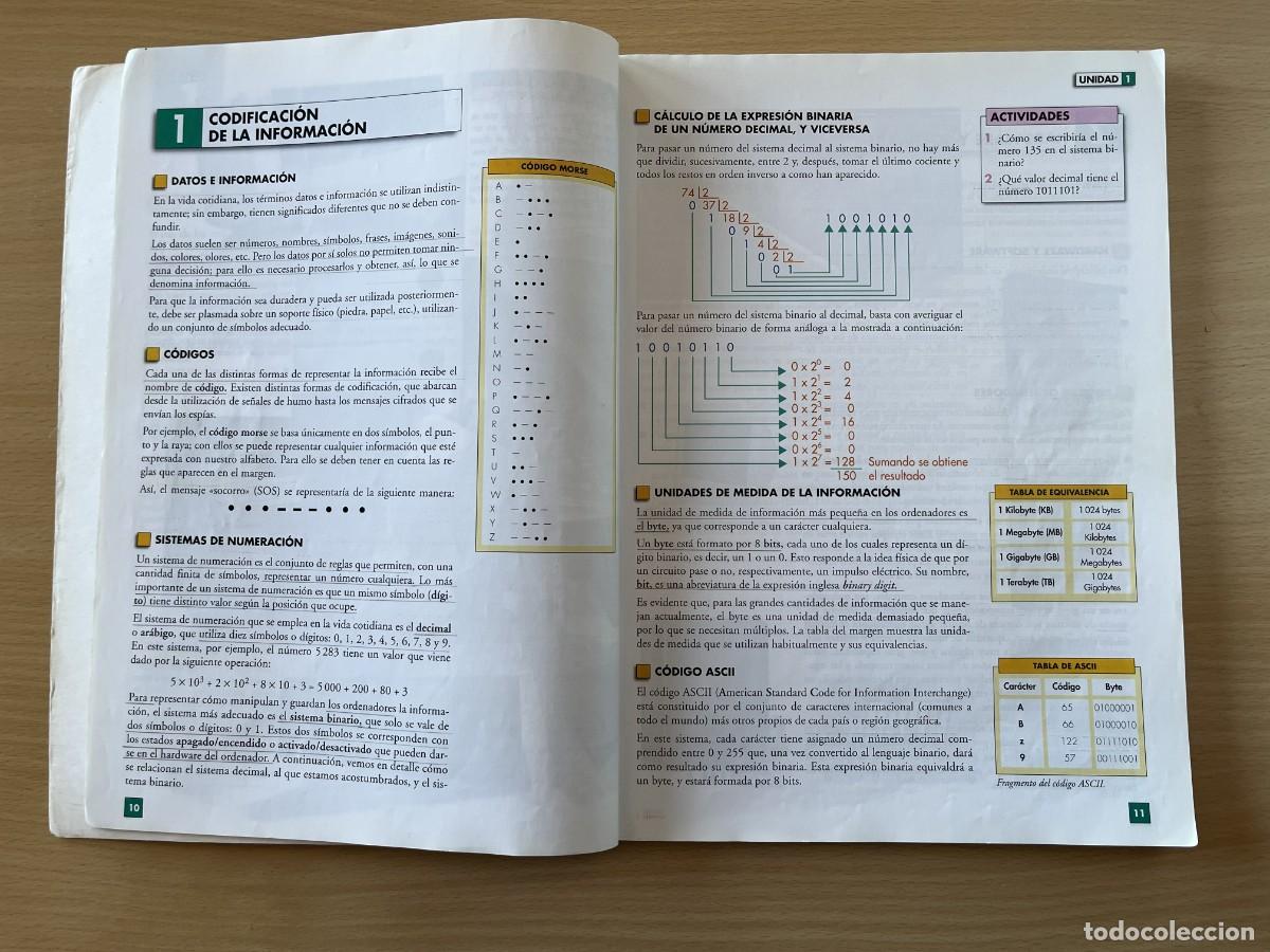 Libros de segunda mano: Libro Inform&aacute;tica 1&ordm; ESO Anaya 2005 CD - Foto 6