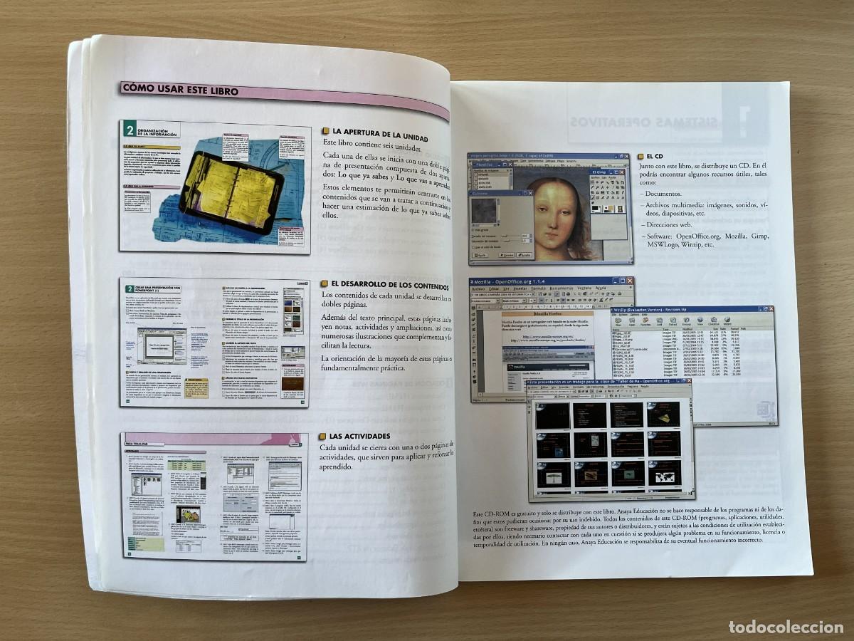 Libros de segunda mano: Libro Inform&aacute;tica 3&ordm; ESO Anaya 2005 CD - Foto 4