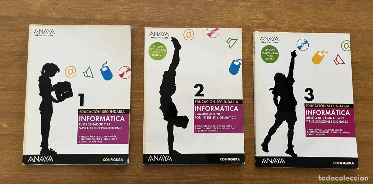 Libros de segunda mano: Pack Libros Inform&aacute;tica ESO Anaya 2005 - Foto 1