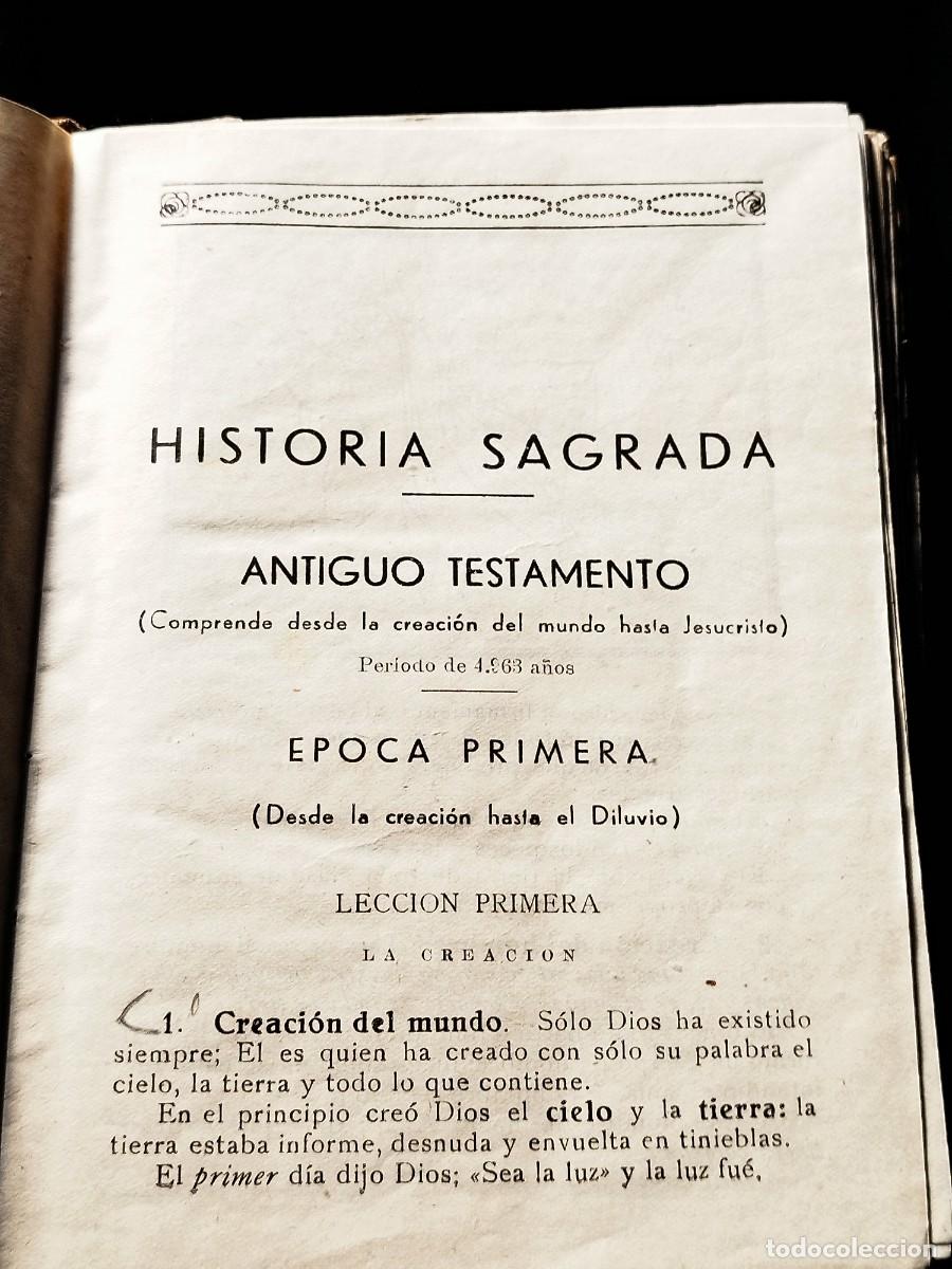 Libros de segunda mano: HISTORIA SAGRADA SEGUNDO GRADO. EDICIONES BRU&Ntilde;O 1950,S - Foto 3