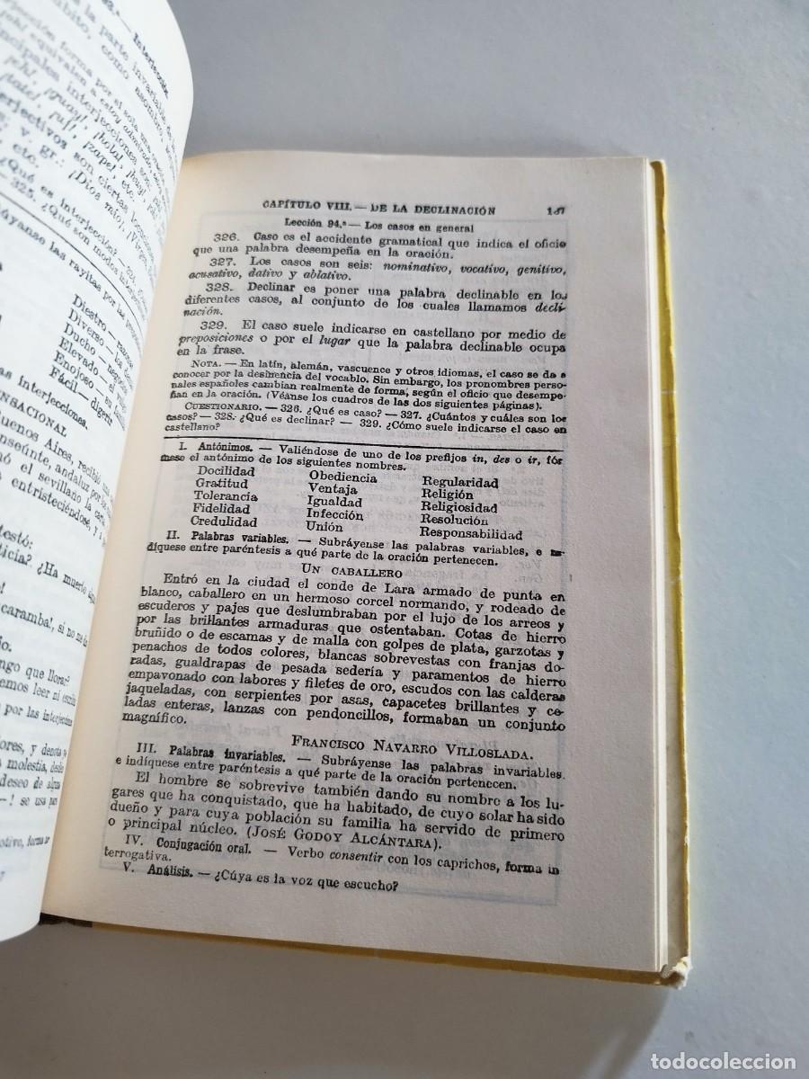 Libros de segunda mano: GRAMATICA ESPA&Ntilde;OLA SEGUNDO GRADO EDICIONES BRU&Ntilde;O - Foto 4
