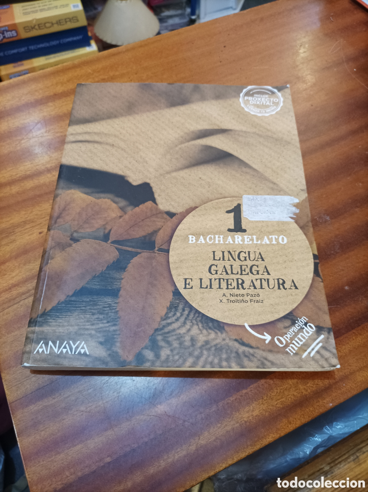 Libros de segunda mano: LINGUA GALEGA E LITERATURA .1 BACHARELATO.. ANAYA 2022
