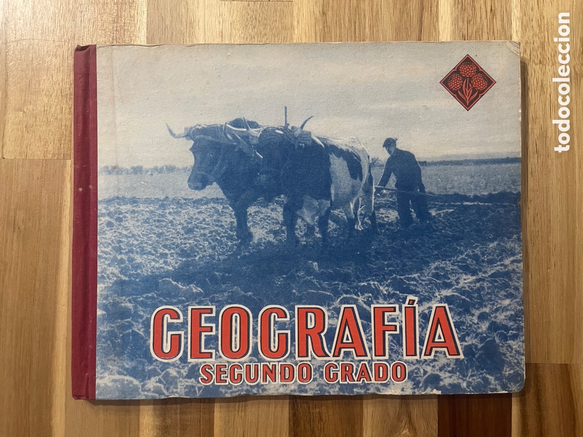 Gebrauchte B&uuml;cher: A&ntilde;o 1944. Geograf&iacute;a. Segundo grado. Editorial Luis Vives.