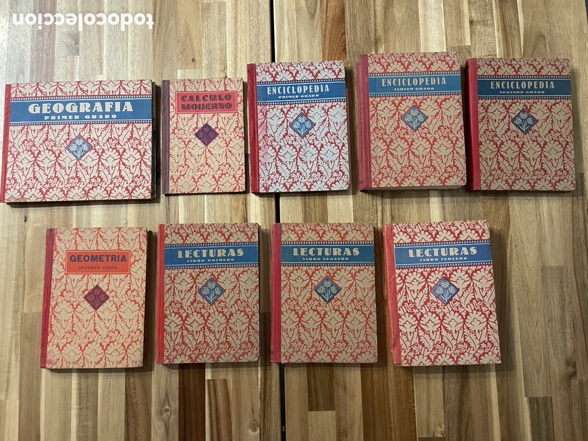 Second hand books: Gran colecci&oacute;n de libros escolar Edelvives. 9 ejemplares distintos.