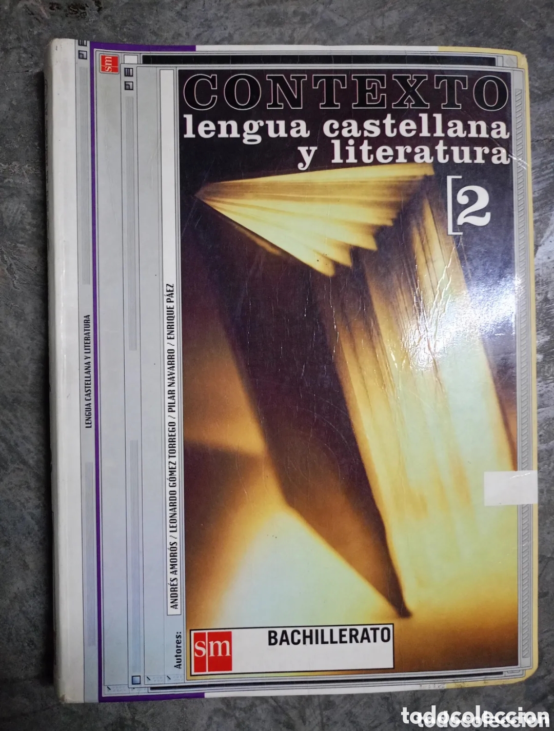 Gebrauchte B&uuml;cher: Contexto lengua castellana y literatura 2 bachillerato sm