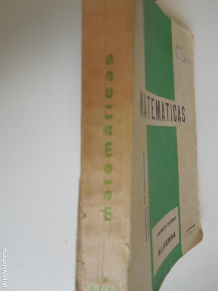 Libros de segunda mano: MATEMATICAS - ALGEBRA - PRIMER CURSO - SANTANDER 1967 LUIS THOMAS ARAS - - Foto 6