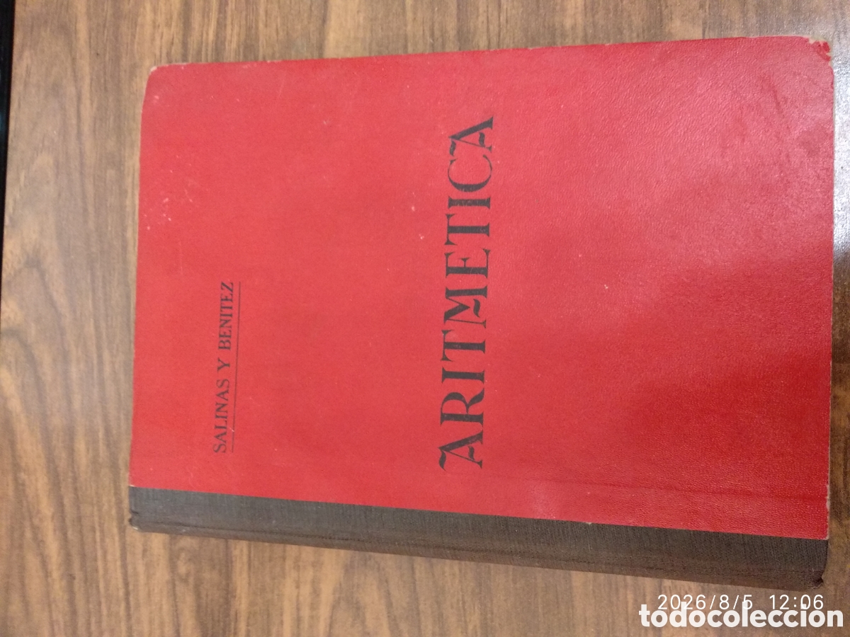 Libros de segunda mano: Aritm&eacute;tica (Ignacio Salinas y &Aacute;ngulo) - Foto 3