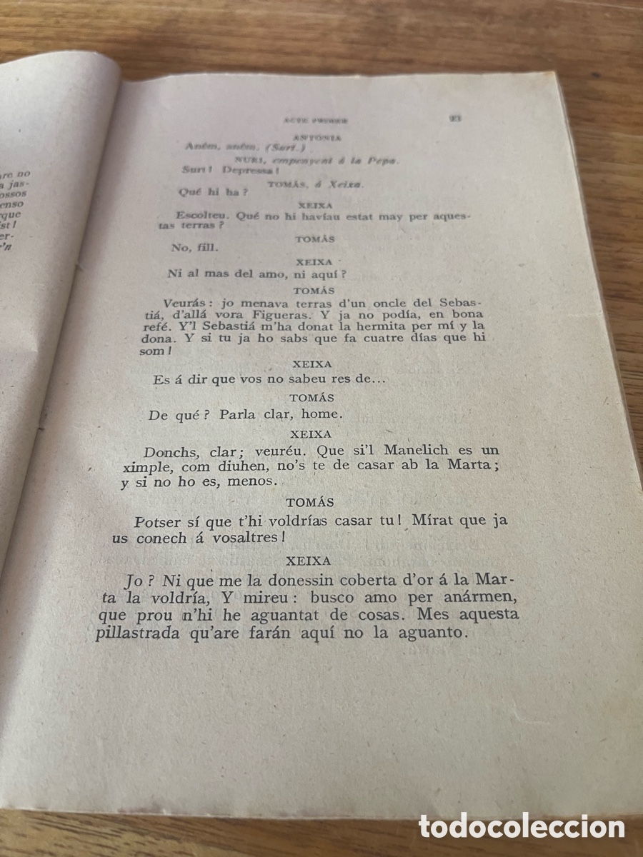 Libros de segunda mano: Terra Baixa &Agrave;ngel Guimer&agrave; octava edici&oacute;n hacia 1918 - Foto 5