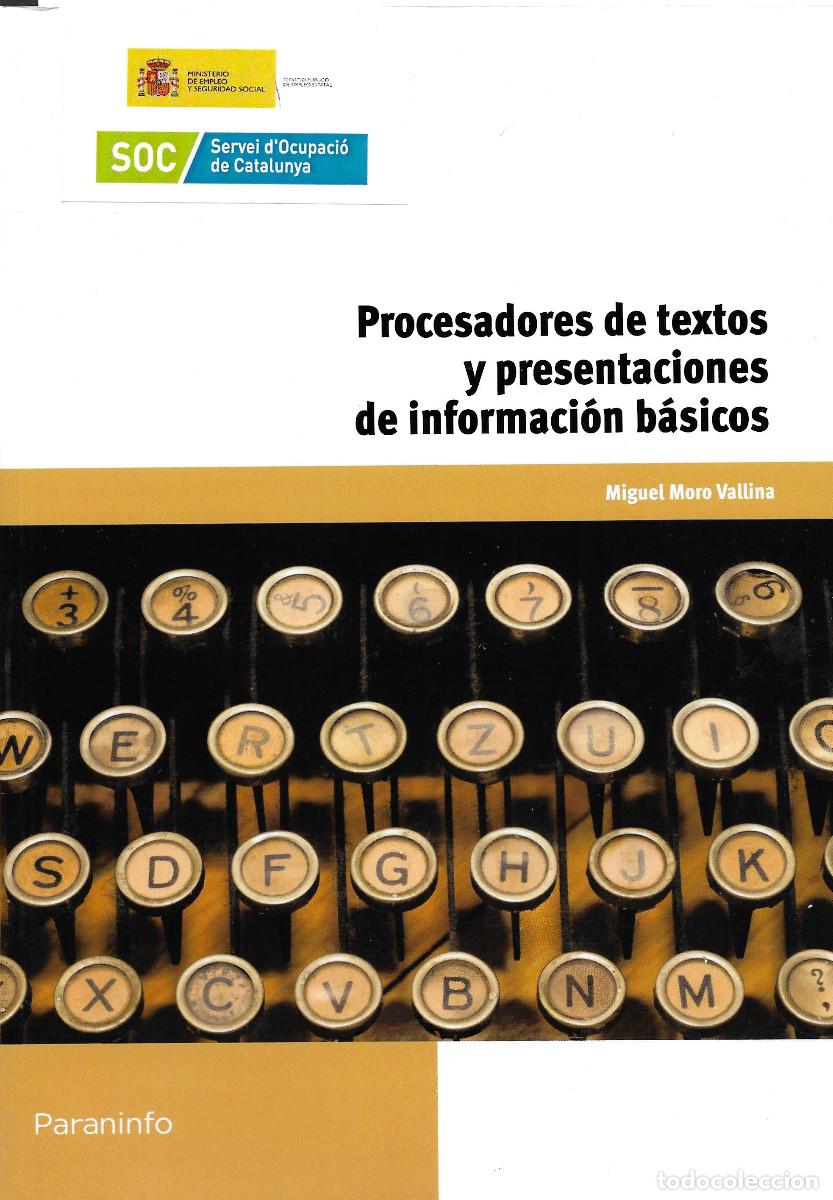 Libros de segunda mano: Procesadores de textos y presentaciones de informaci&oacute;n b&aacute;sicos - Foto 1