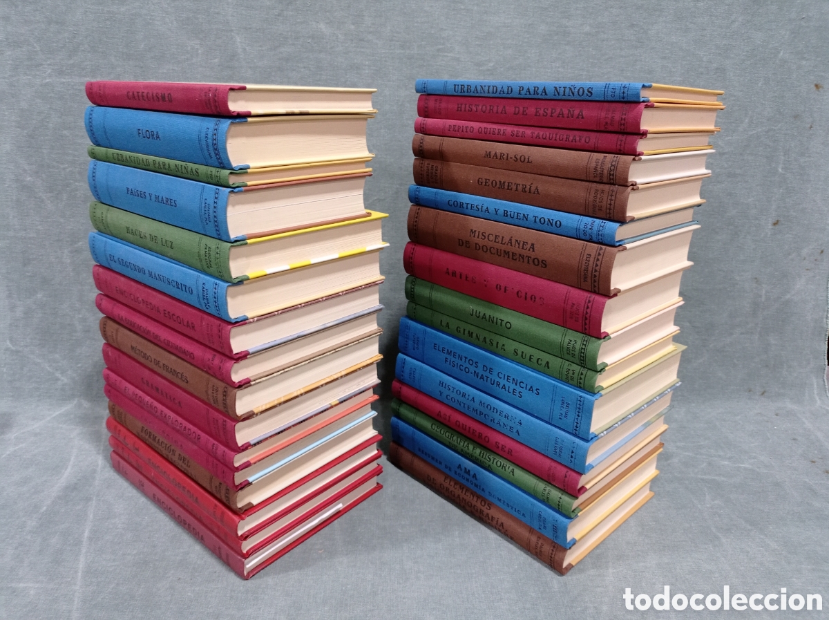 Libros de segunda mano: LA ESCUELA DE ENTONCES - COLECCI&Oacute;N DE 32 LIBROS - RBA - Foto 2