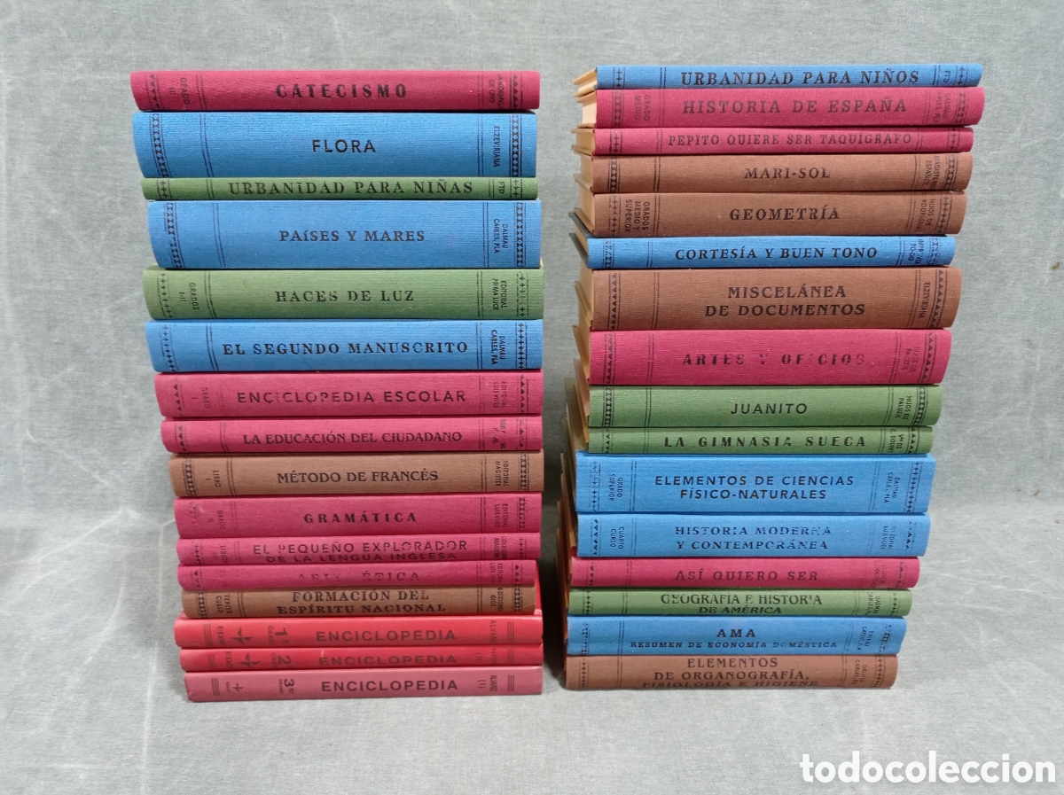 Libros de segunda mano: LA ESCUELA DE ENTONCES - COLECCI&Oacute;N DE 32 LIBROS - RBA