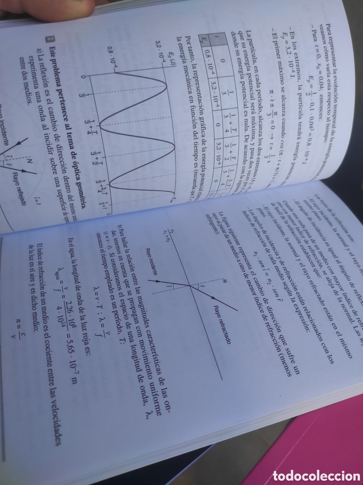 Libros de segunda mano: Selectividad F&iacute;sica, Matem&aacute;ticas, lengua e ingl&eacute;s - Foto 2