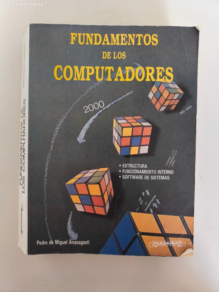 Libros de segunda mano: Fundamentos de los Computadores1988